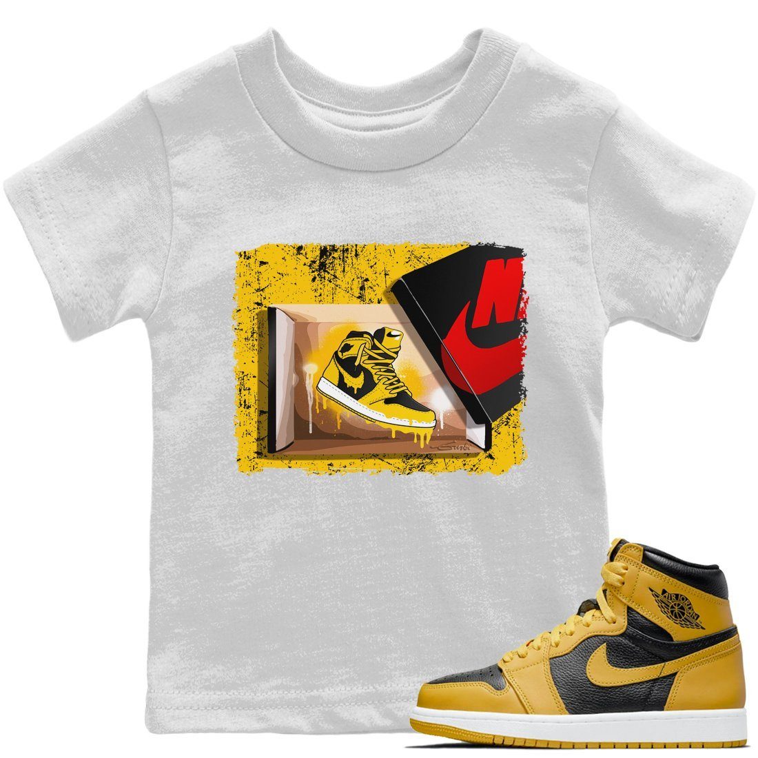 New Kicks Kids Tops - Air Jordan 1 Pollen