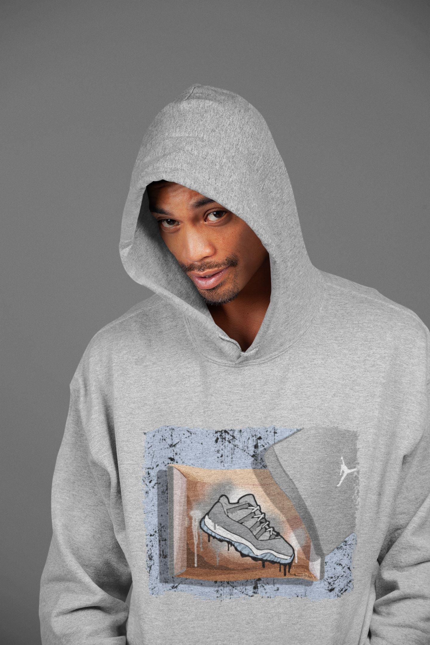 New Kicks Unisex Tops - Air Jordan 11 Cool Grey