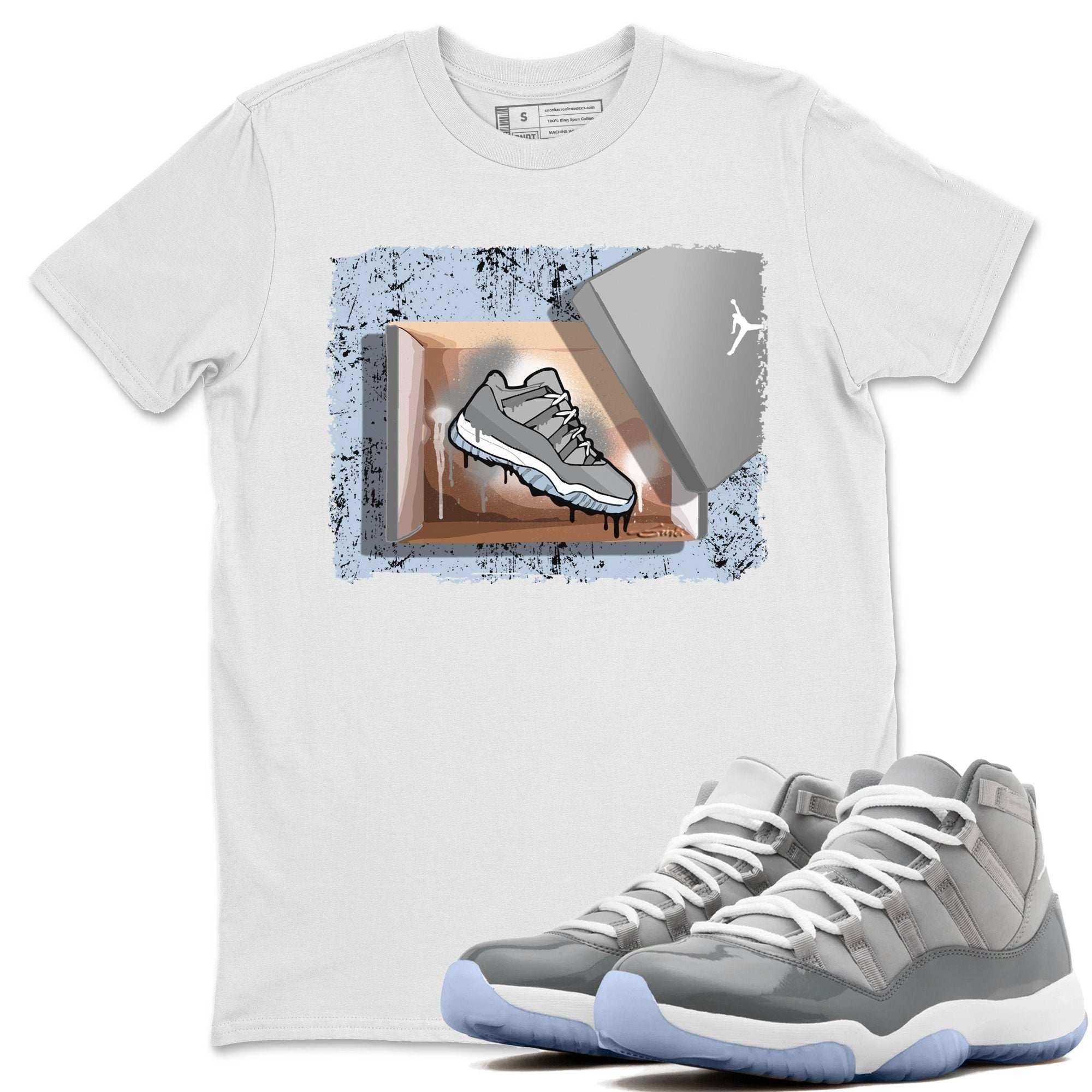 New Kicks Unisex Tops - Air Jordan 11 Cool Grey