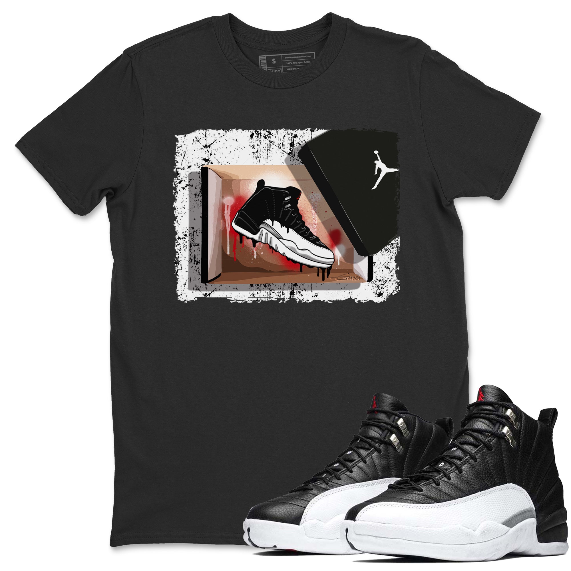 New Kicks Unisex Tops - Air Jordan 12 Playoffs