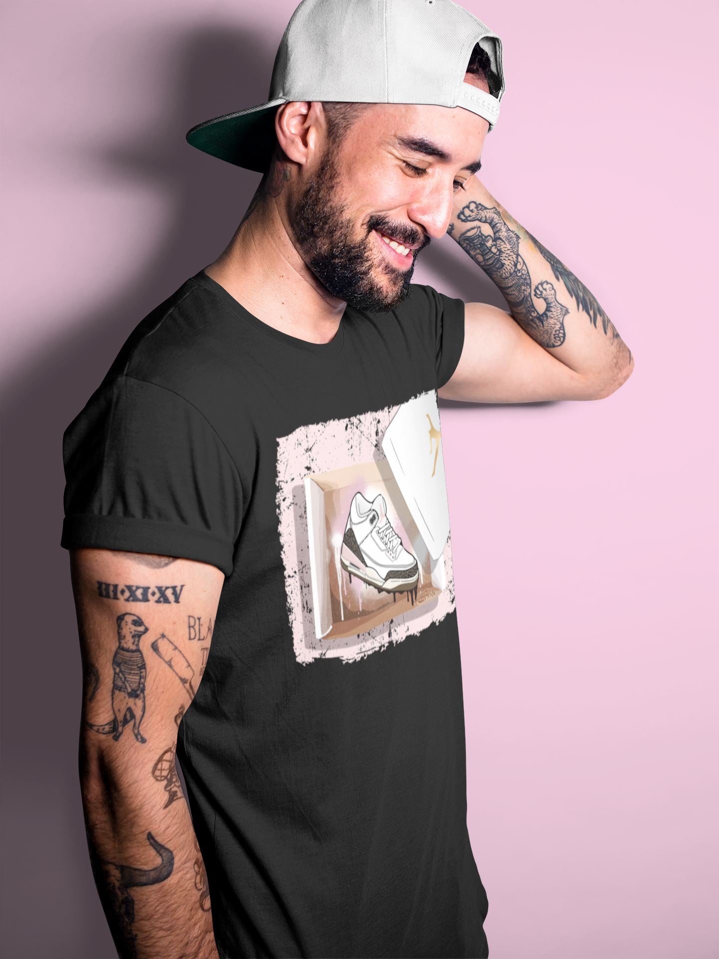 New Kicks Unisex Tops - Air Jordan 3 Atmosphere