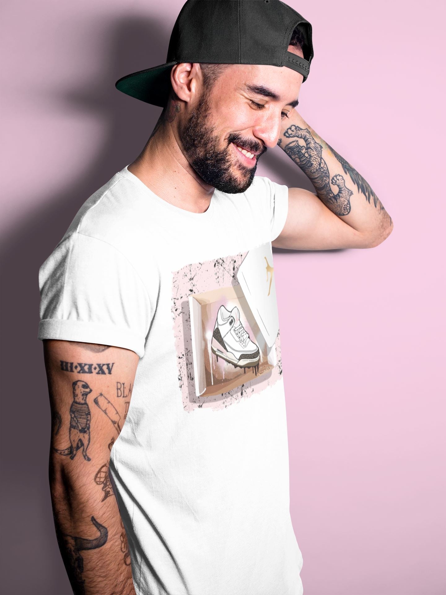 New Kicks Unisex Tops - Air Jordan 3 Atmosphere