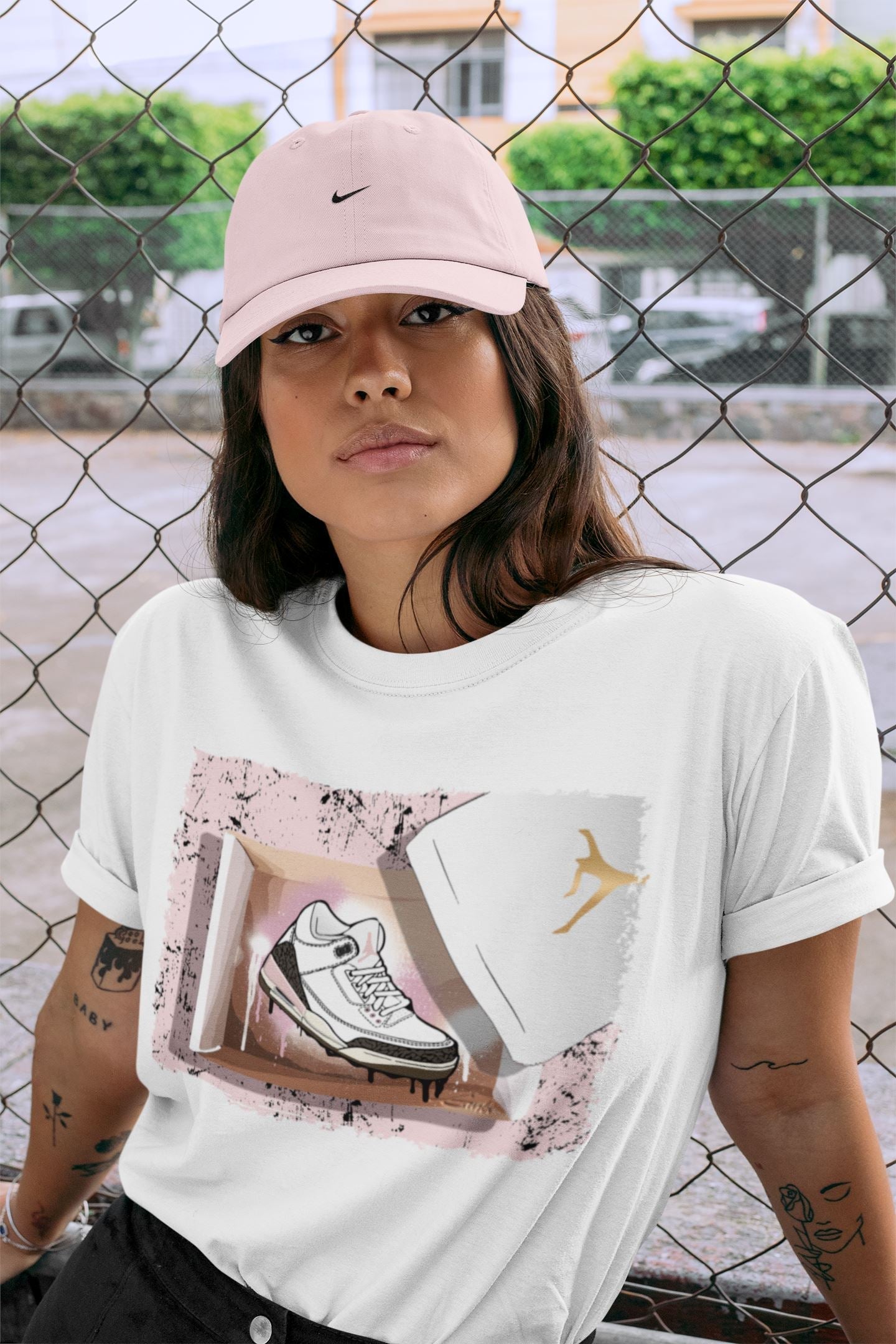 New Kicks Unisex Tops - Air Jordan 3 Atmosphere