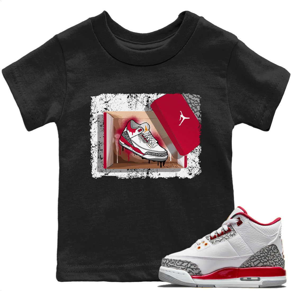 New Kicks Kids Tops - Air Jordan 3 Cardinal