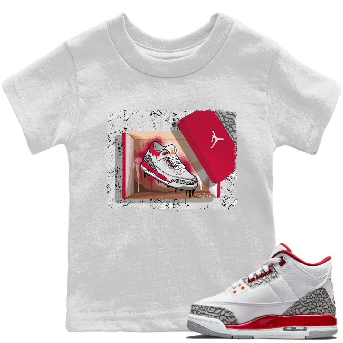 New Kicks Kids Tops - Air Jordan 3 Cardinal
