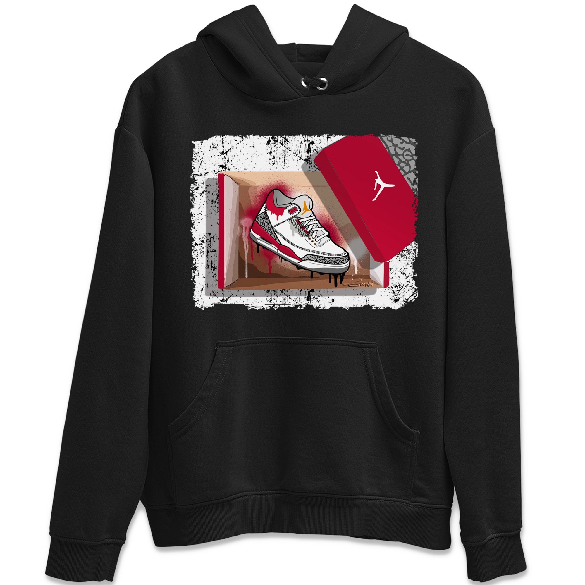 New Kicks Unisex Tops - Air Jordan 3 Cardinal