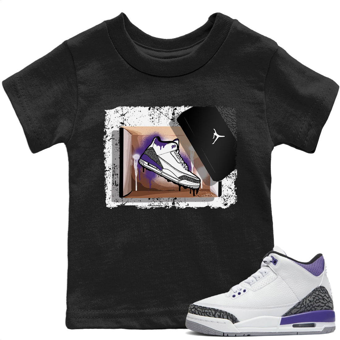 New Kicks Kids Tops - Air Jordan 3 Dark Iris