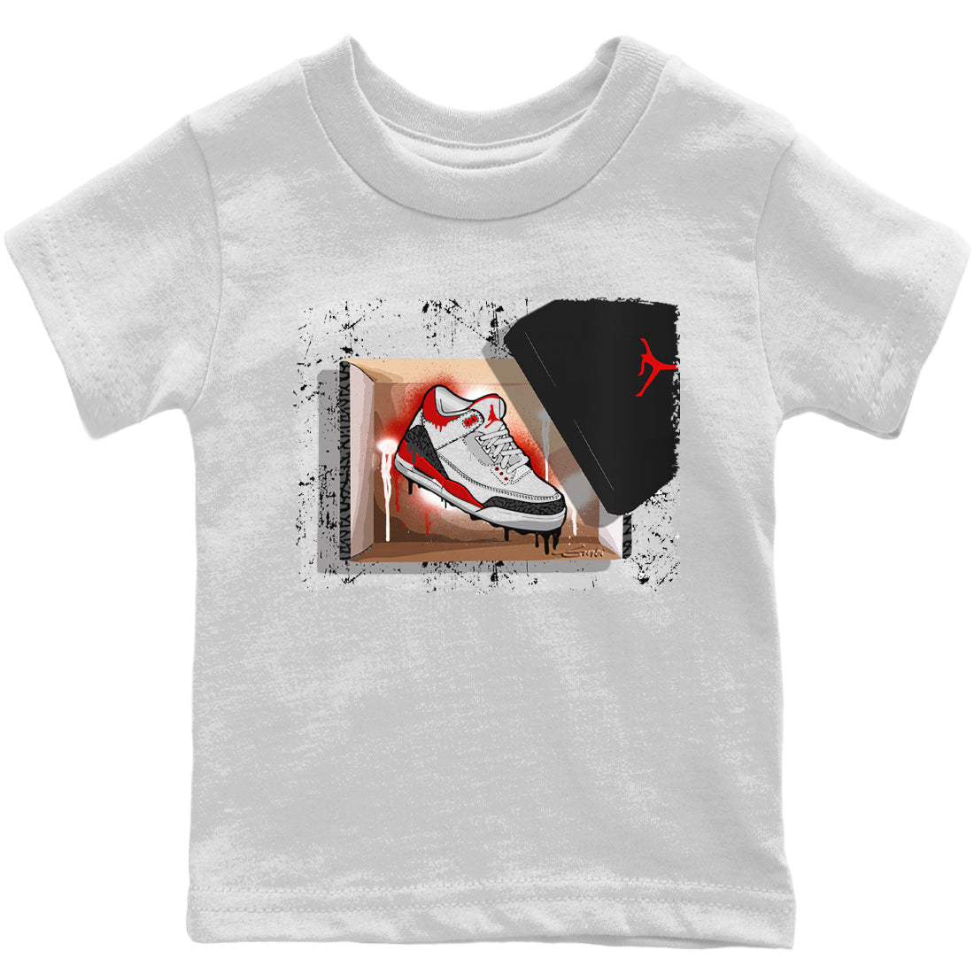 New Kicks Kids Tops - Air Jordan 3 Fire Red