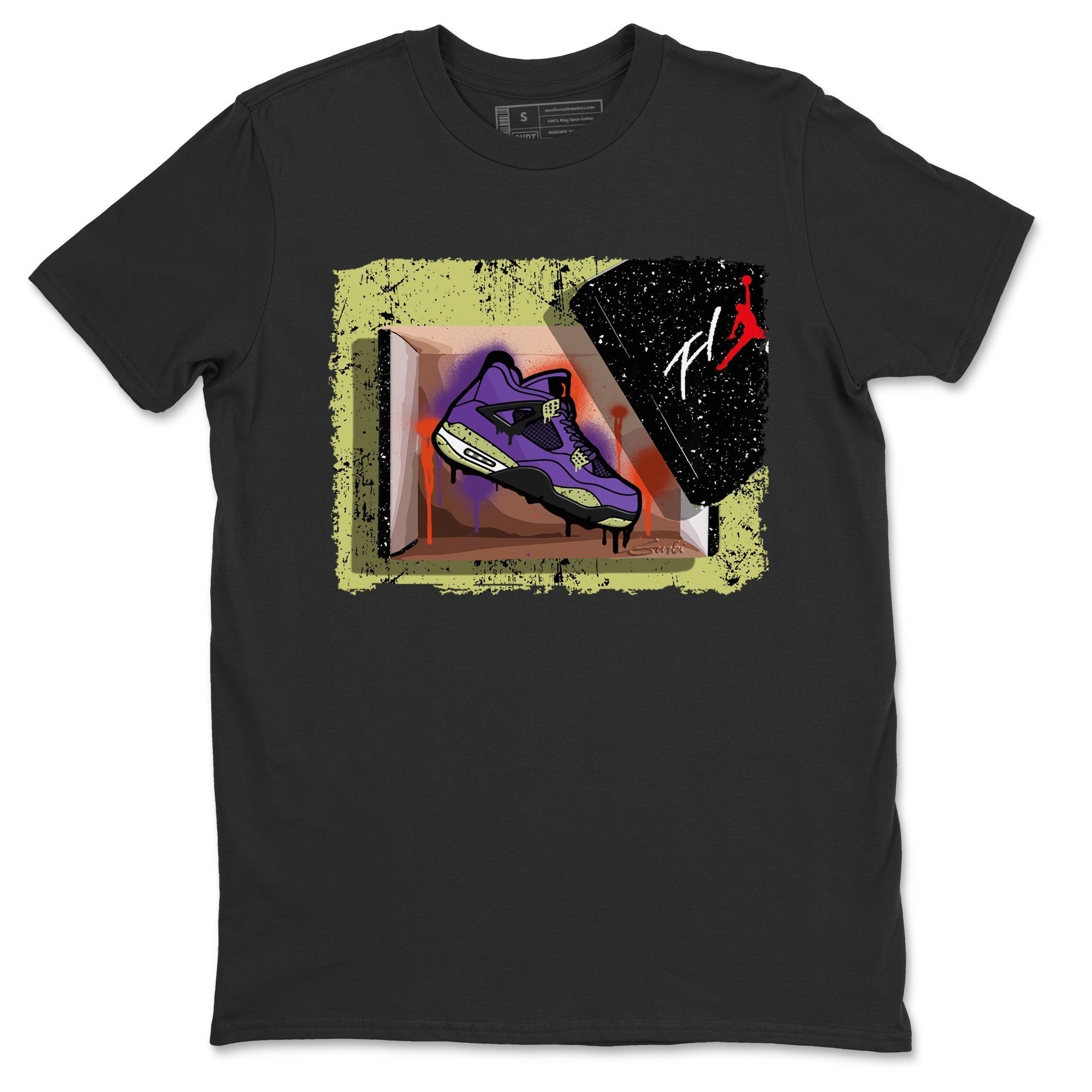New Kicks Unisex Tops - Air Jordan 4 Canyon Purple