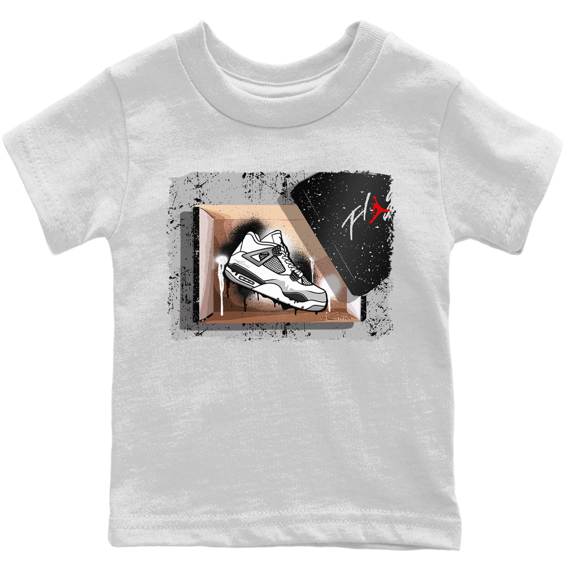 New Kicks Kids Tops - Air Jordan 4 Military Black