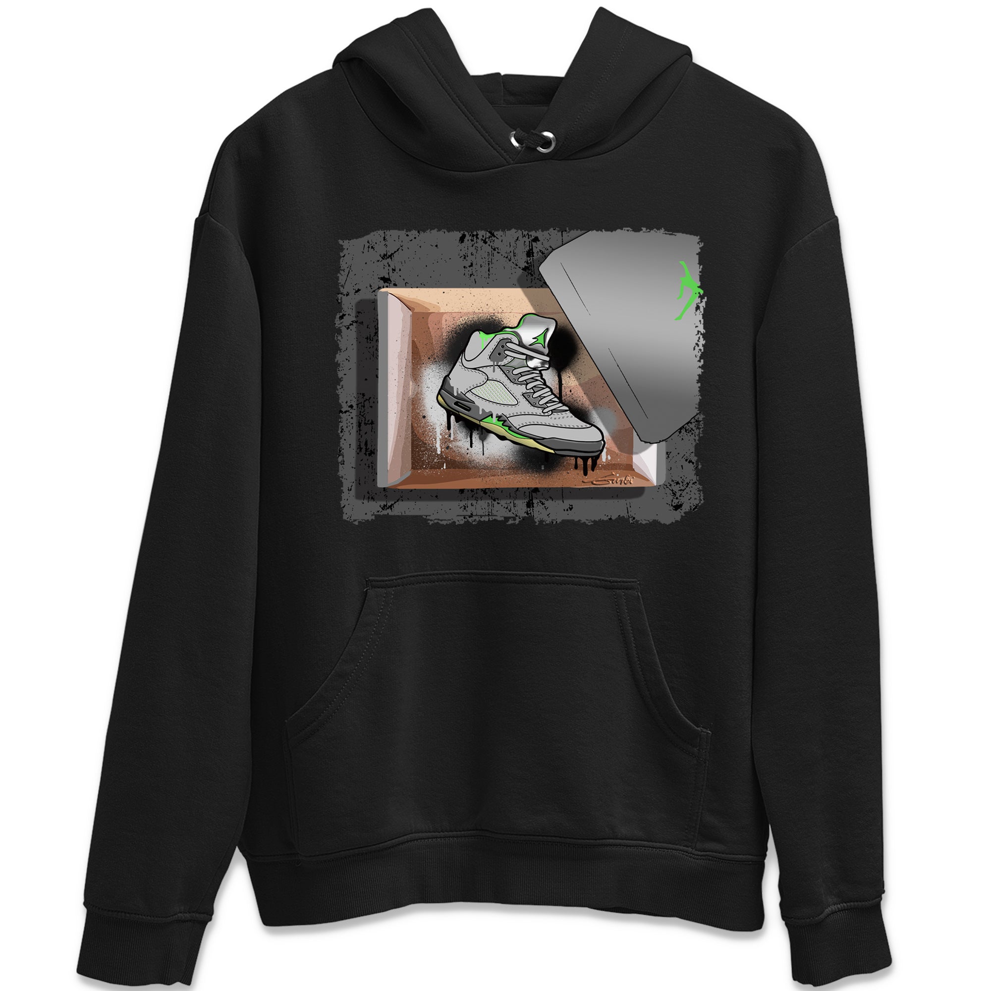 New Kicks Unisex Tops - Air Jordan 5 Green Bean