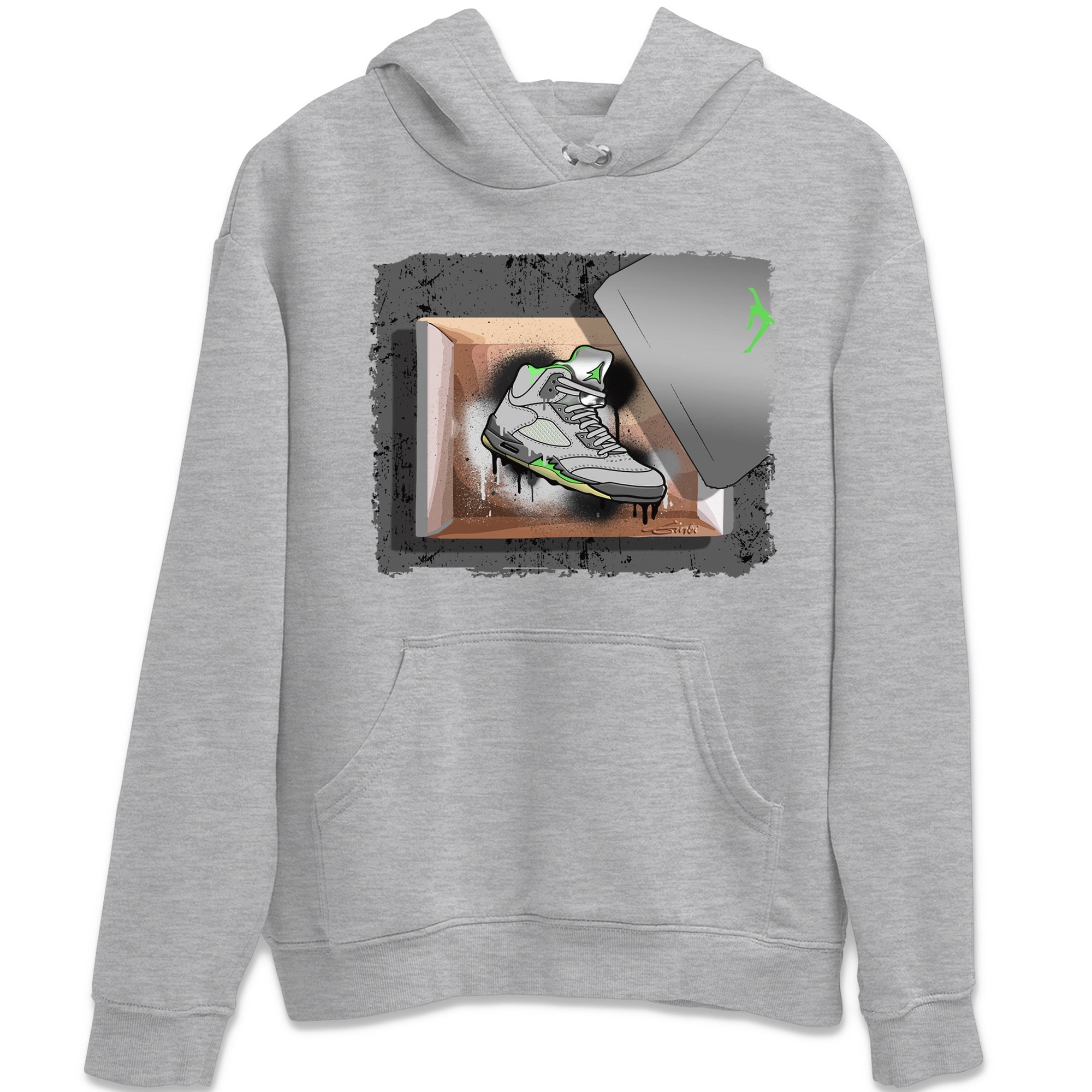 New Kicks Unisex Tops - Air Jordan 5 Green Bean