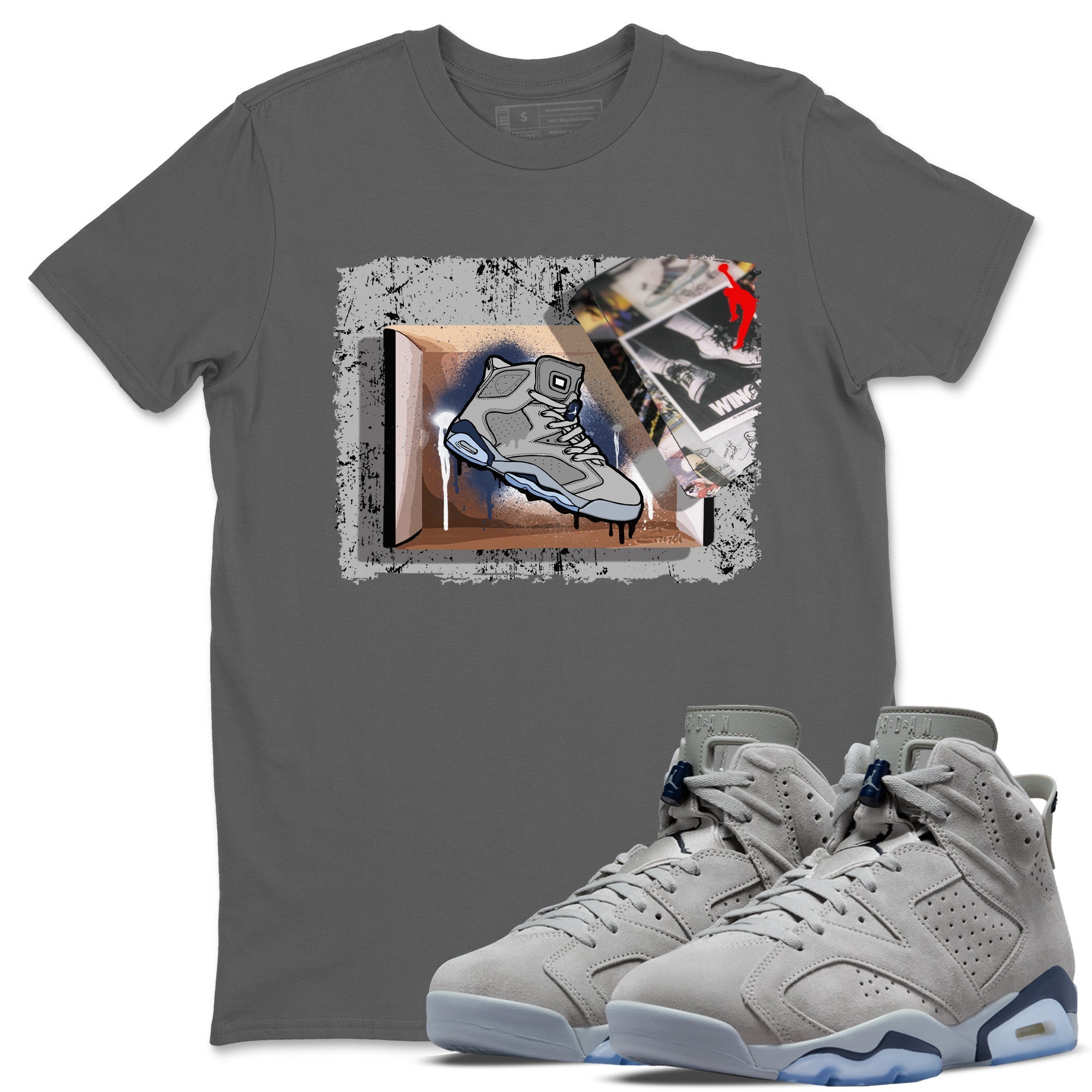 New Kicks Unisex Tops - Air Jordan 6 Georgetown