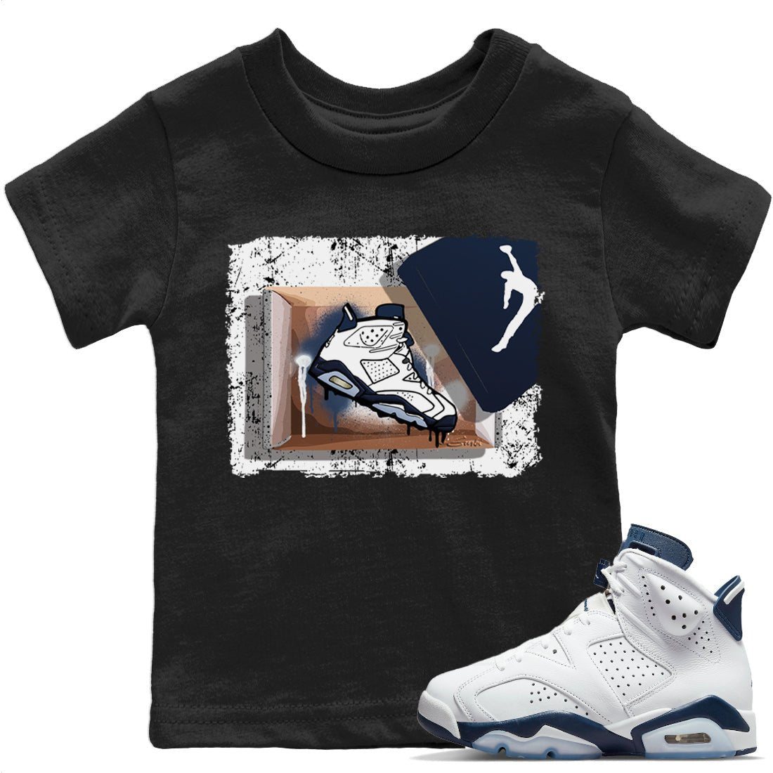 New Kicks Kids Tops - Air Jordan 6 Midnight Navy