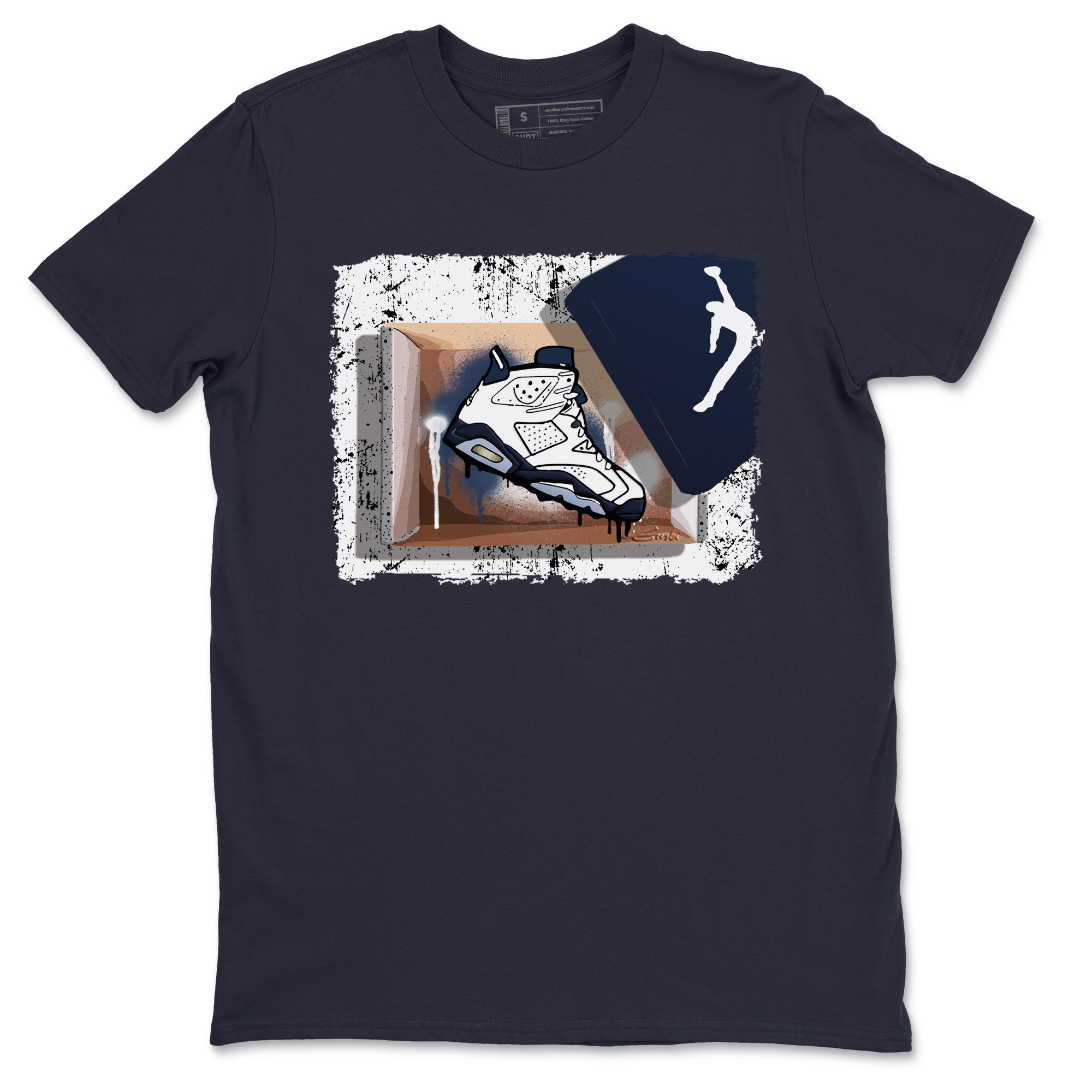 New Kicks Unisex Tops - Air Jordan 6 Midnight Navy