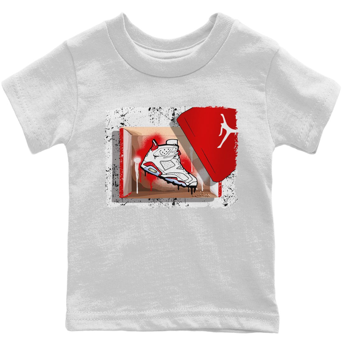 New Kicks Kids Tops - Air Jordan 6 Red Velvet Cookies