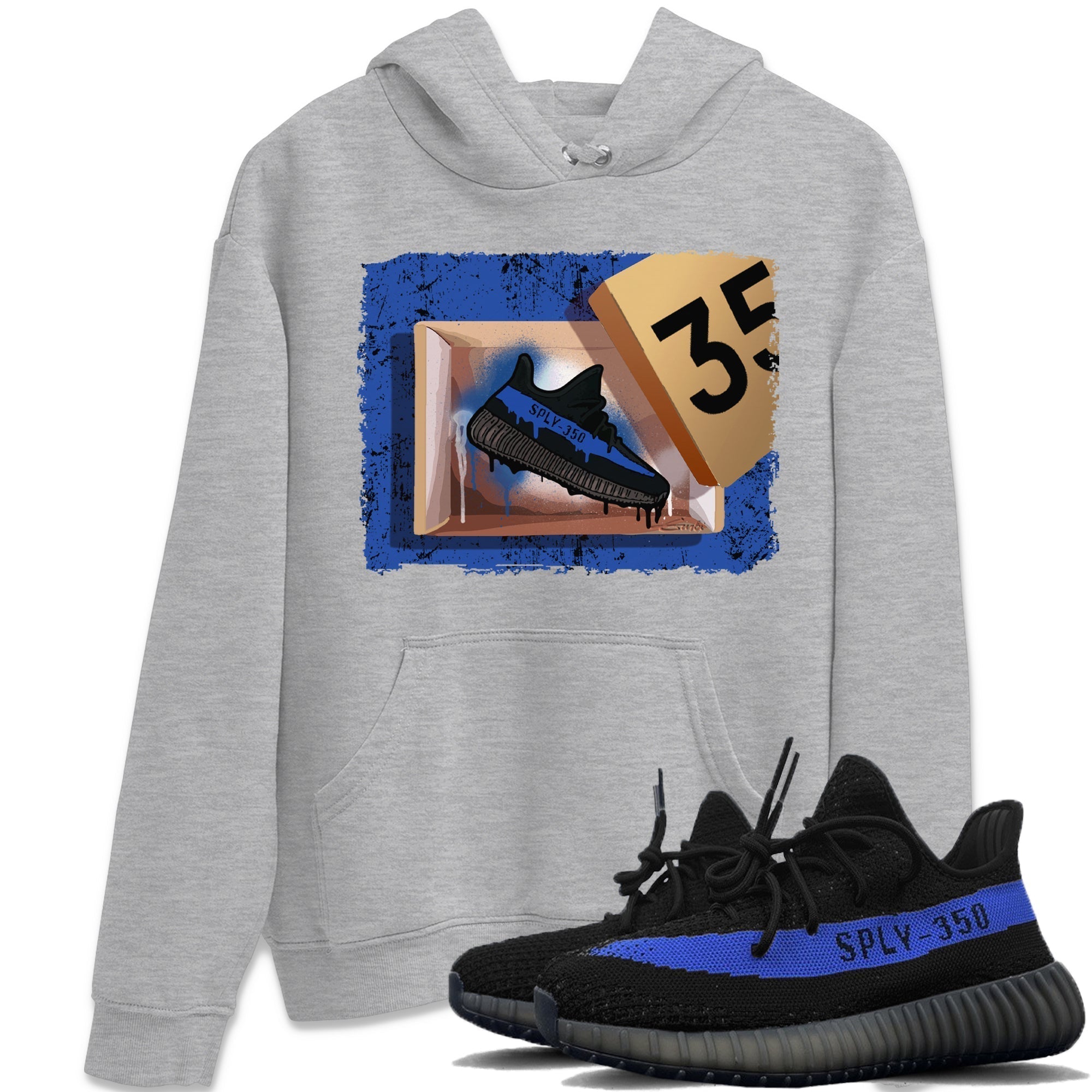 New Kicks Unisex Tops - Yeezy 350 Dazzling Blue