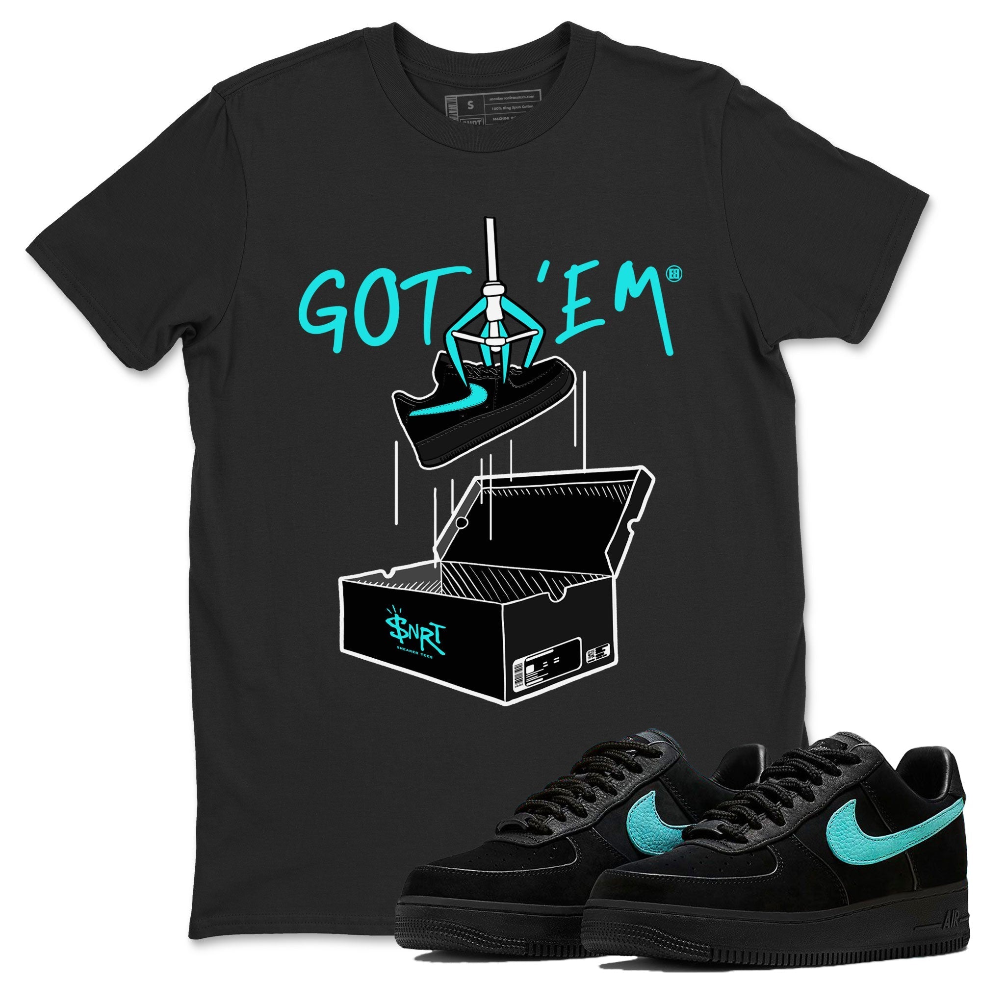 New Treasure Hunter snkmatch Tees - Air Force 1 Tiffany