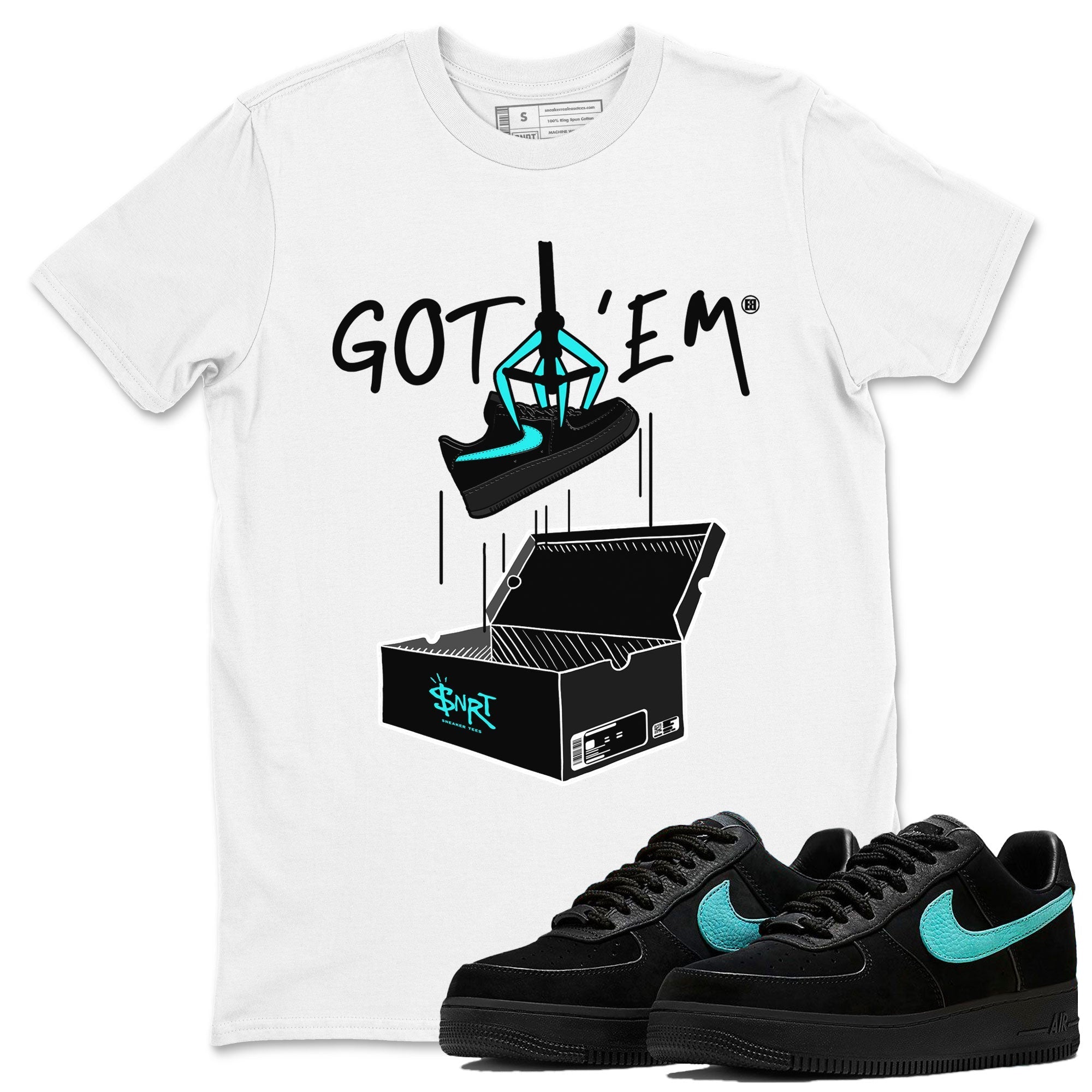 New Treasure Hunter snkmatch Tees - Air Force 1 Tiffany