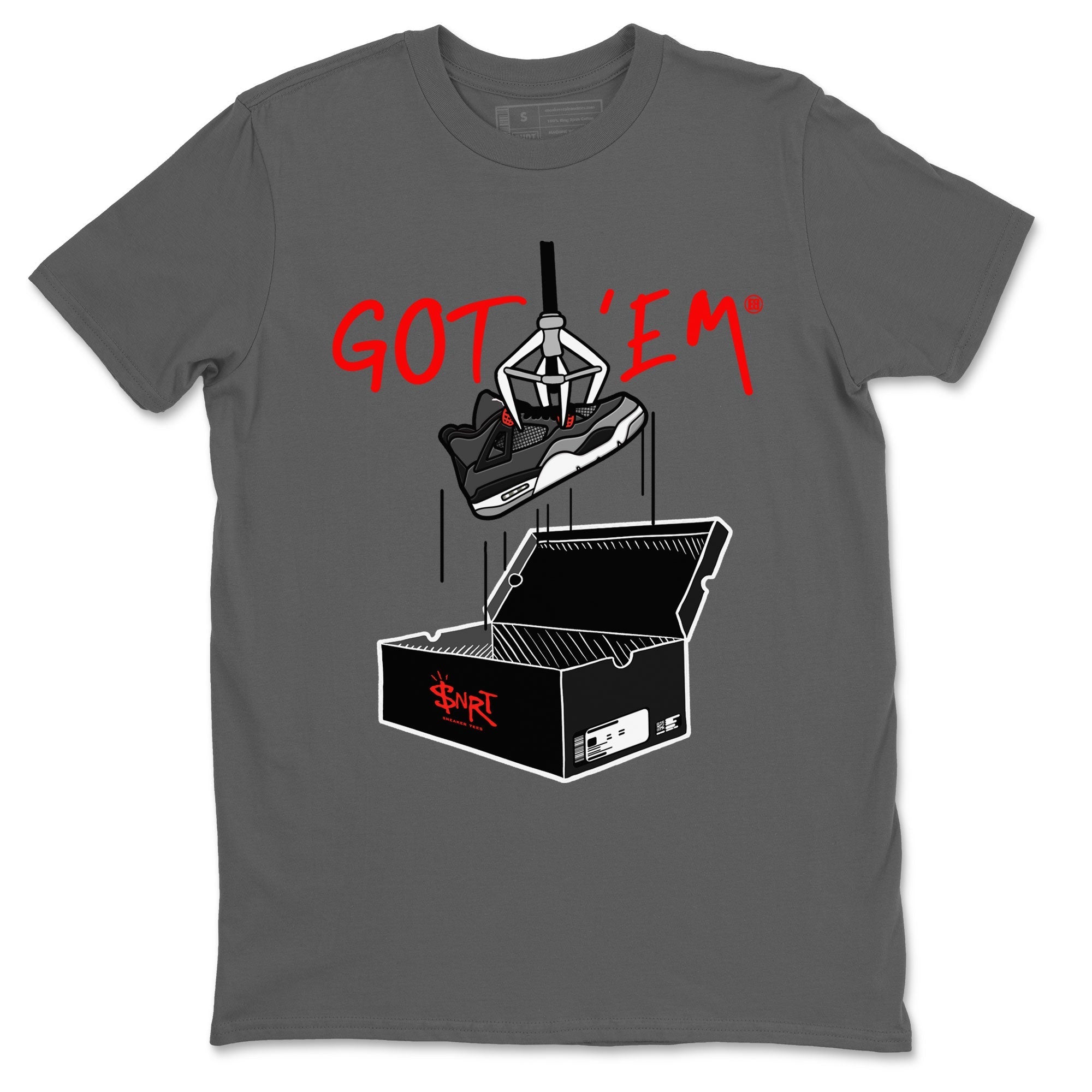 New Treasure Hunter snkmatch Tees - Air Jordan 4 Infrared