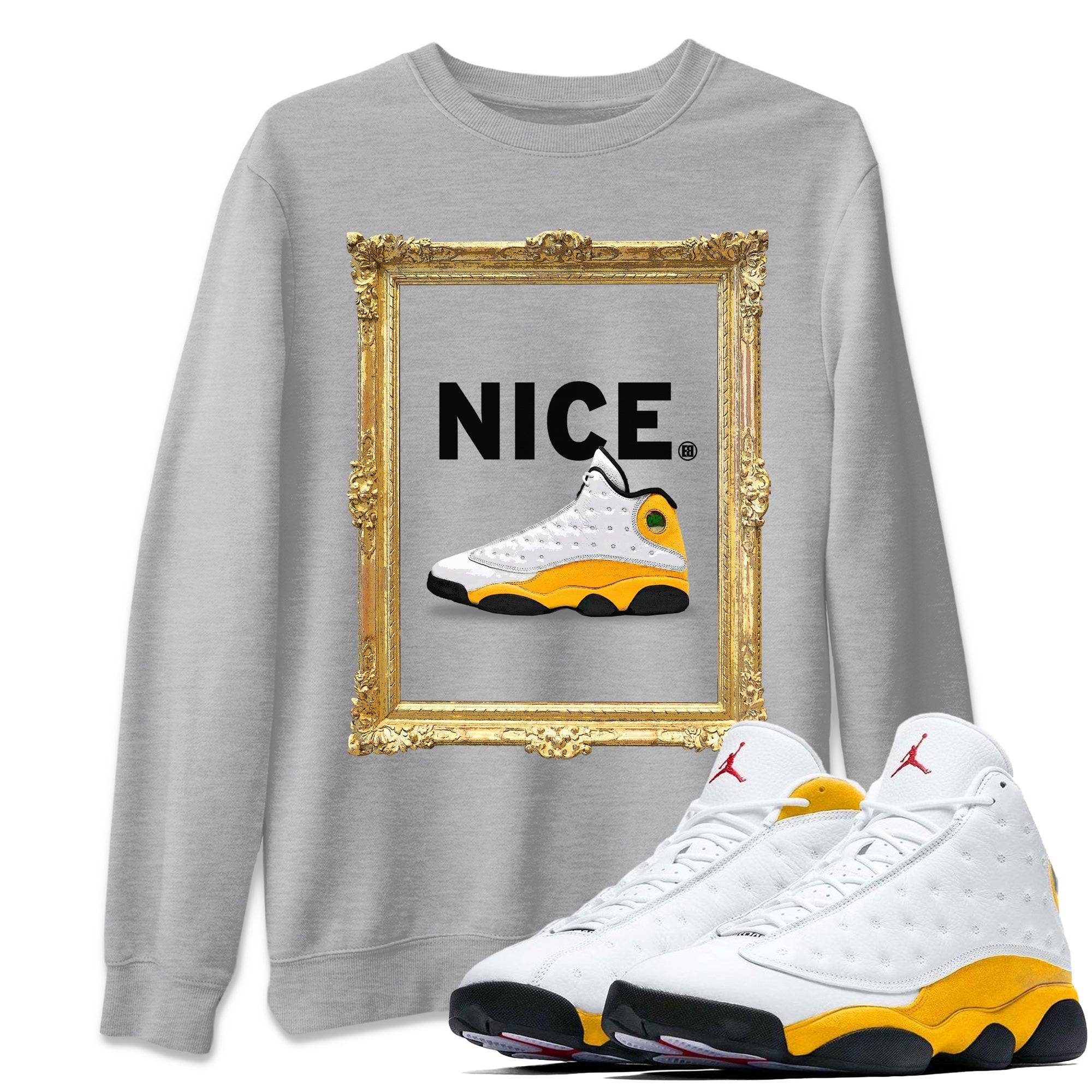 Nice Unisex Tops - Air Jordan 13 Del Sol