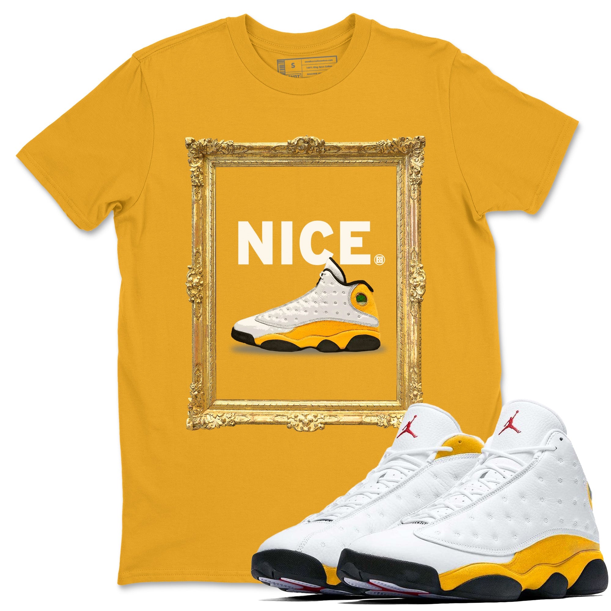 Nice Unisex Tops - Air Jordan 13 Del Sol