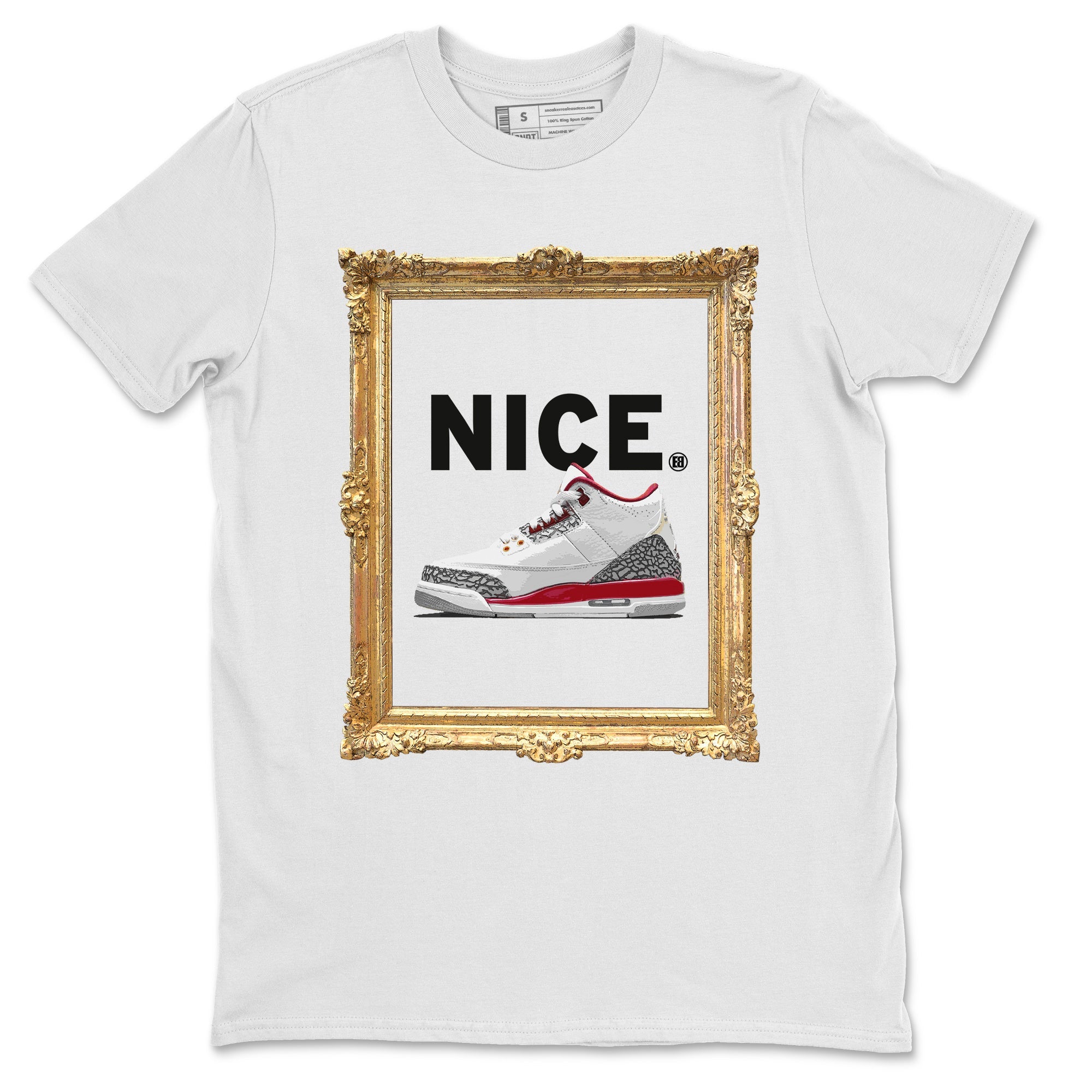 Nice Unisex Tops - Air Jordan 3 Cardinal