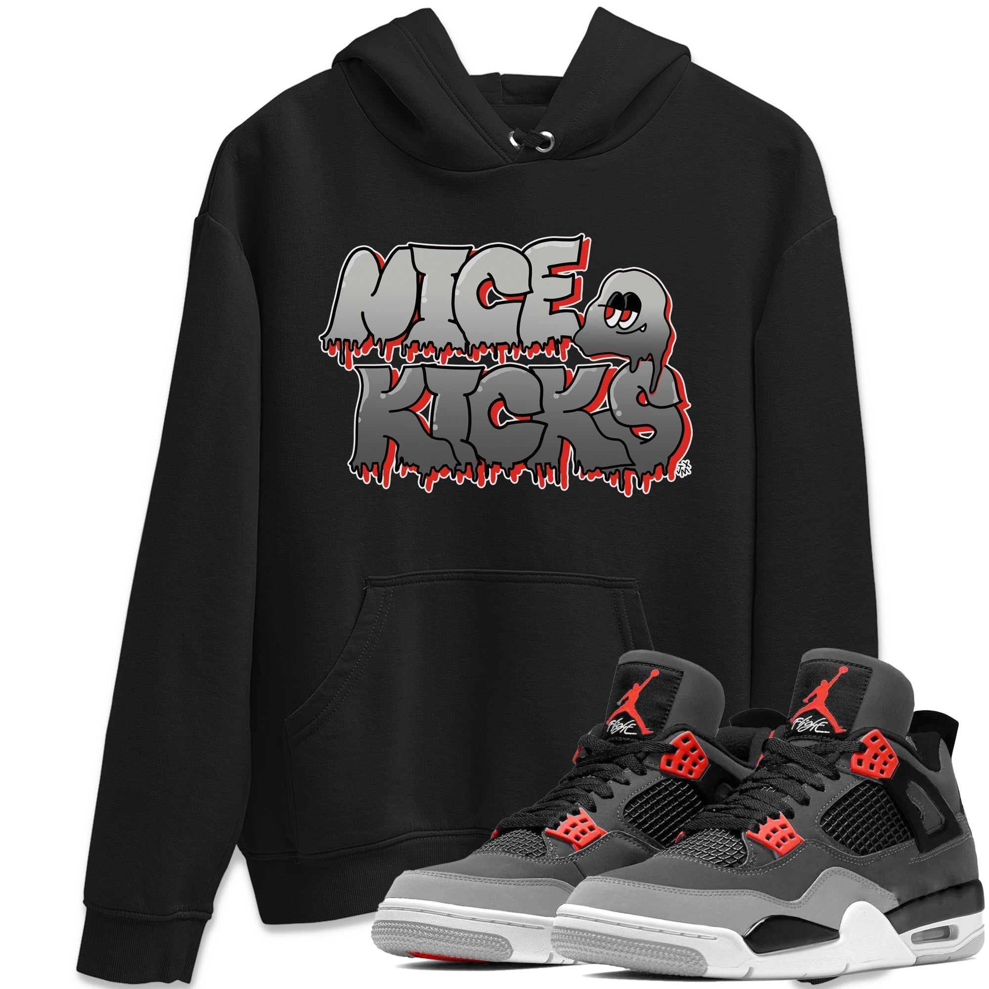Nice Kicks Unisex Tops - Air Jordan 4 Infrared