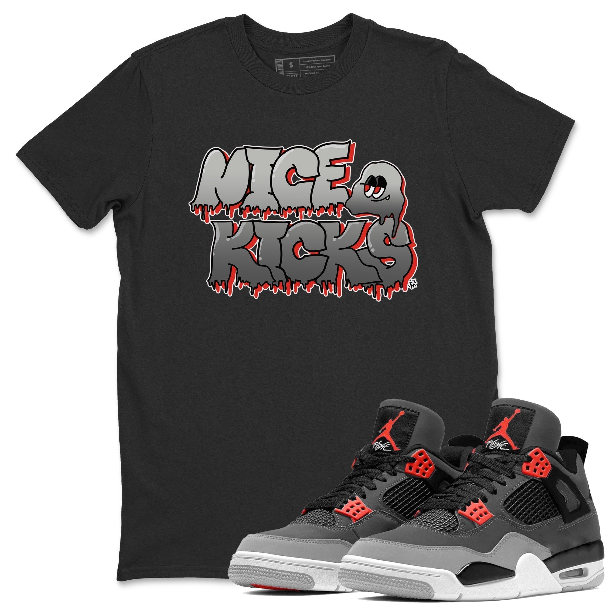 Nice Kicks Unisex Tops - Air Jordan 4 Infrared