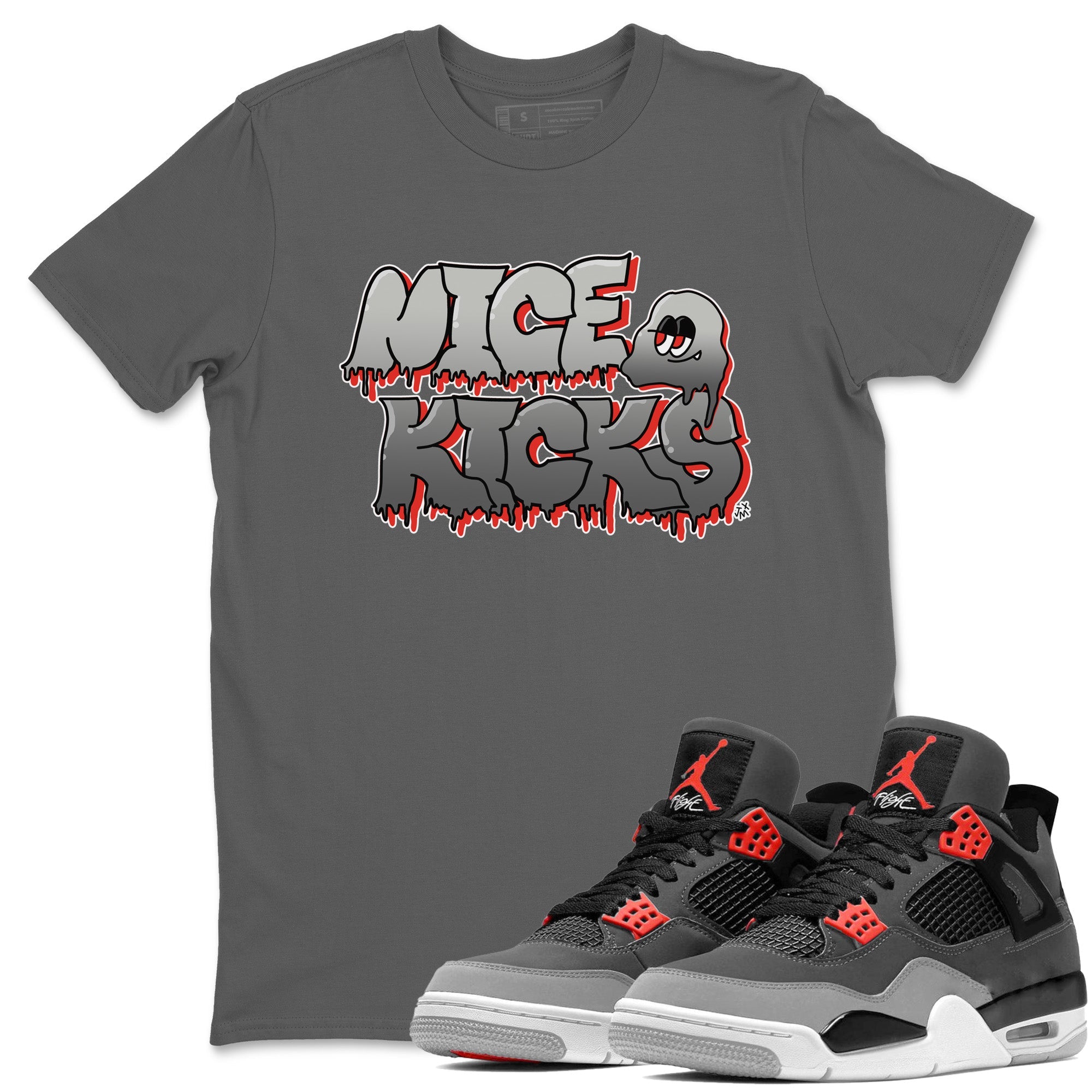 Nice Kicks Unisex Tops - Air Jordan 4 Infrared
