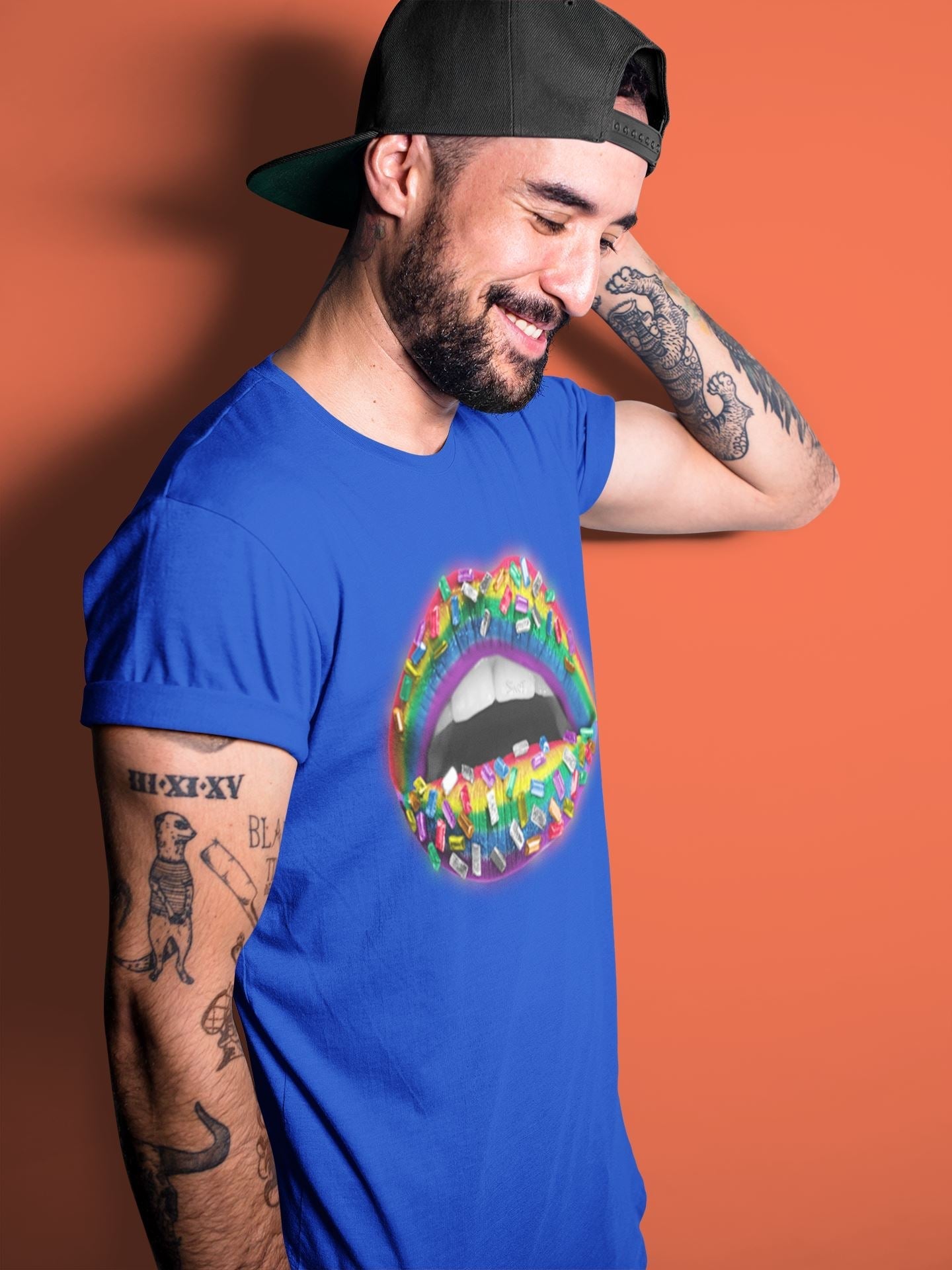 Lips Jewel Unisex Tops - Air Force 1 Betrue