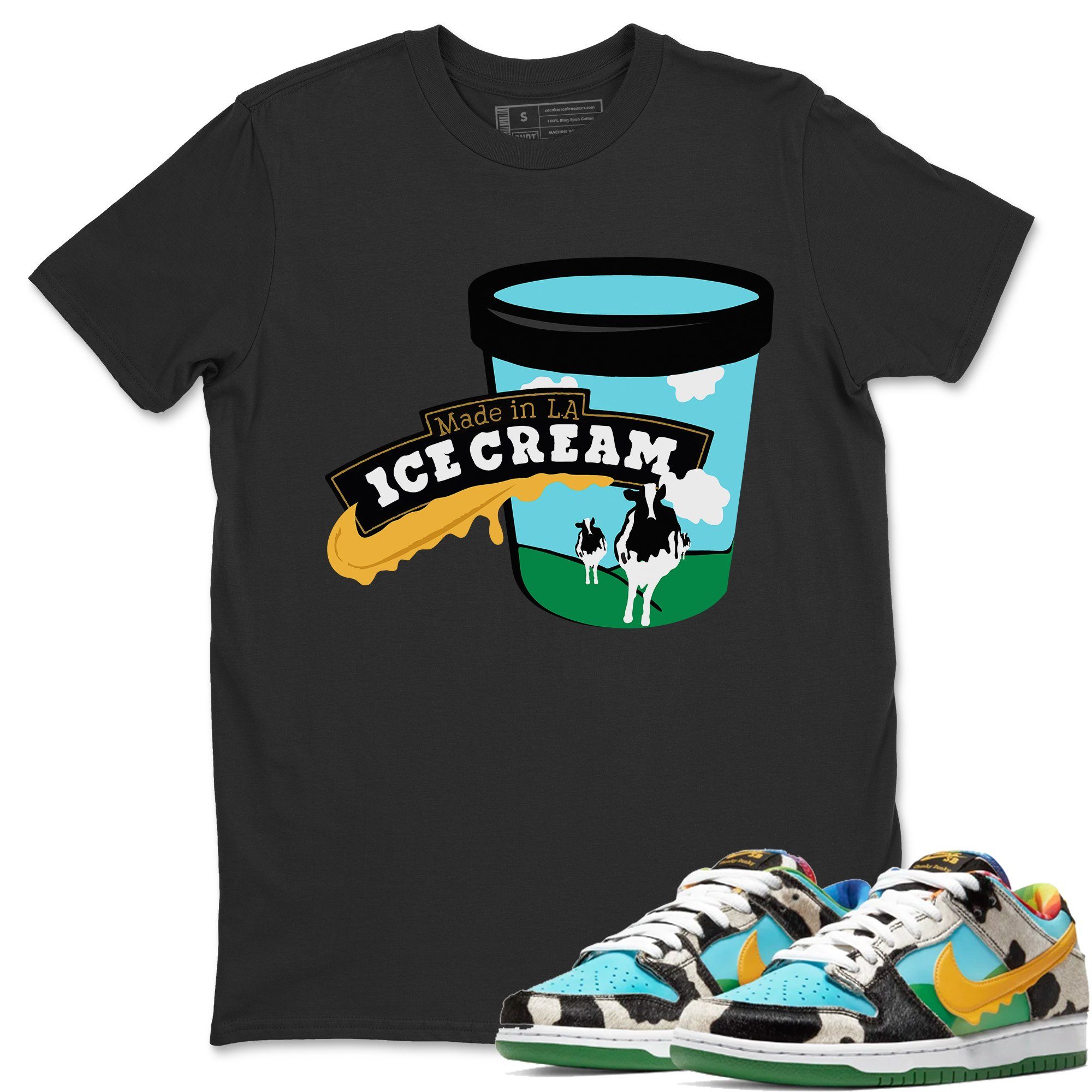 B&J Ice Cream Unisex Tops - Dunk Chunky Dunky