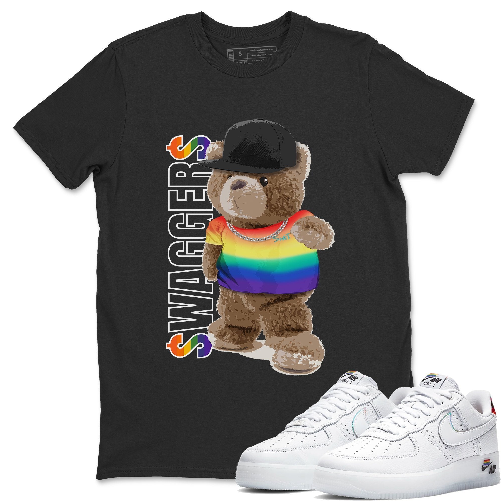 Bear Swaggers Unisex Tops - Air Force 1 Betrue