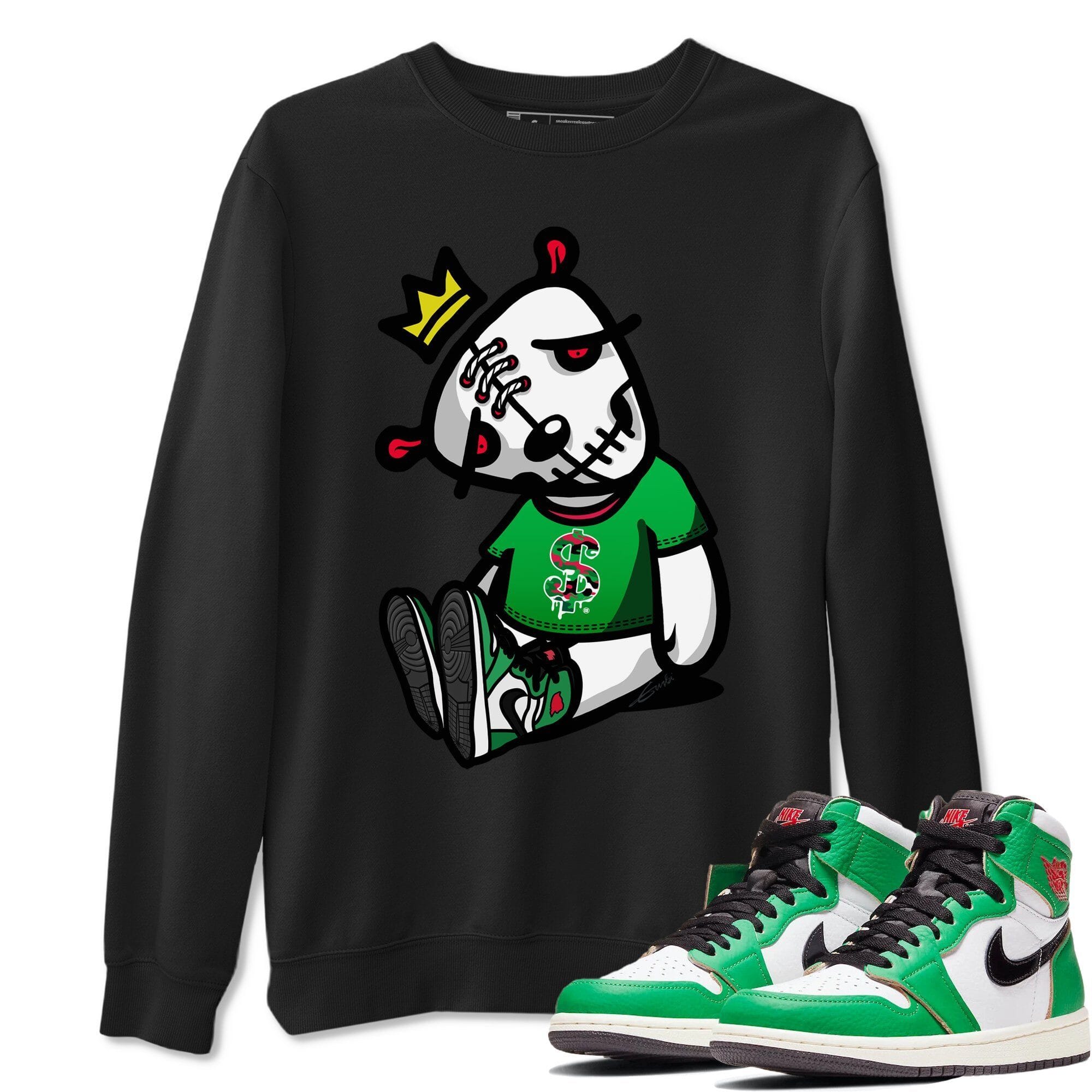Dead Dolls Unisex Tops - Air Jordan 1 Lucky Green