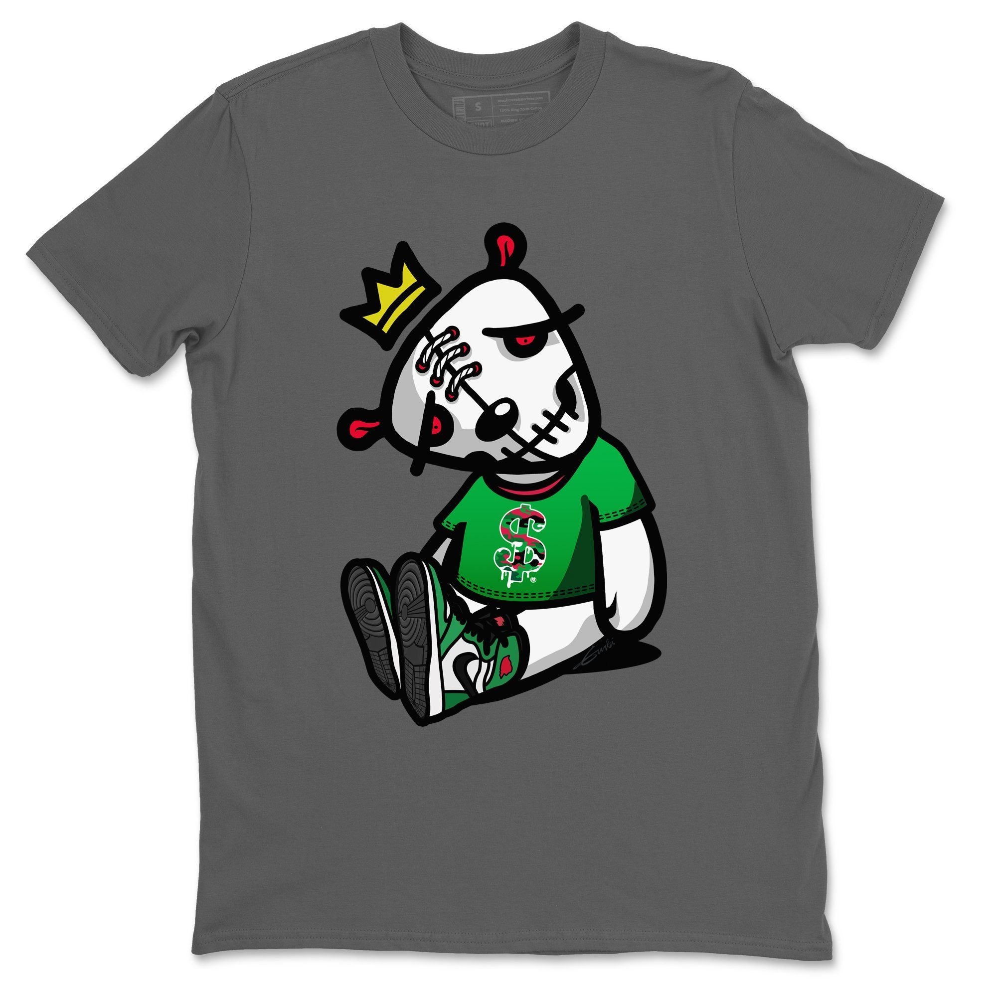 Dead Dolls Unisex Tops - Air Jordan 1 Lucky Green