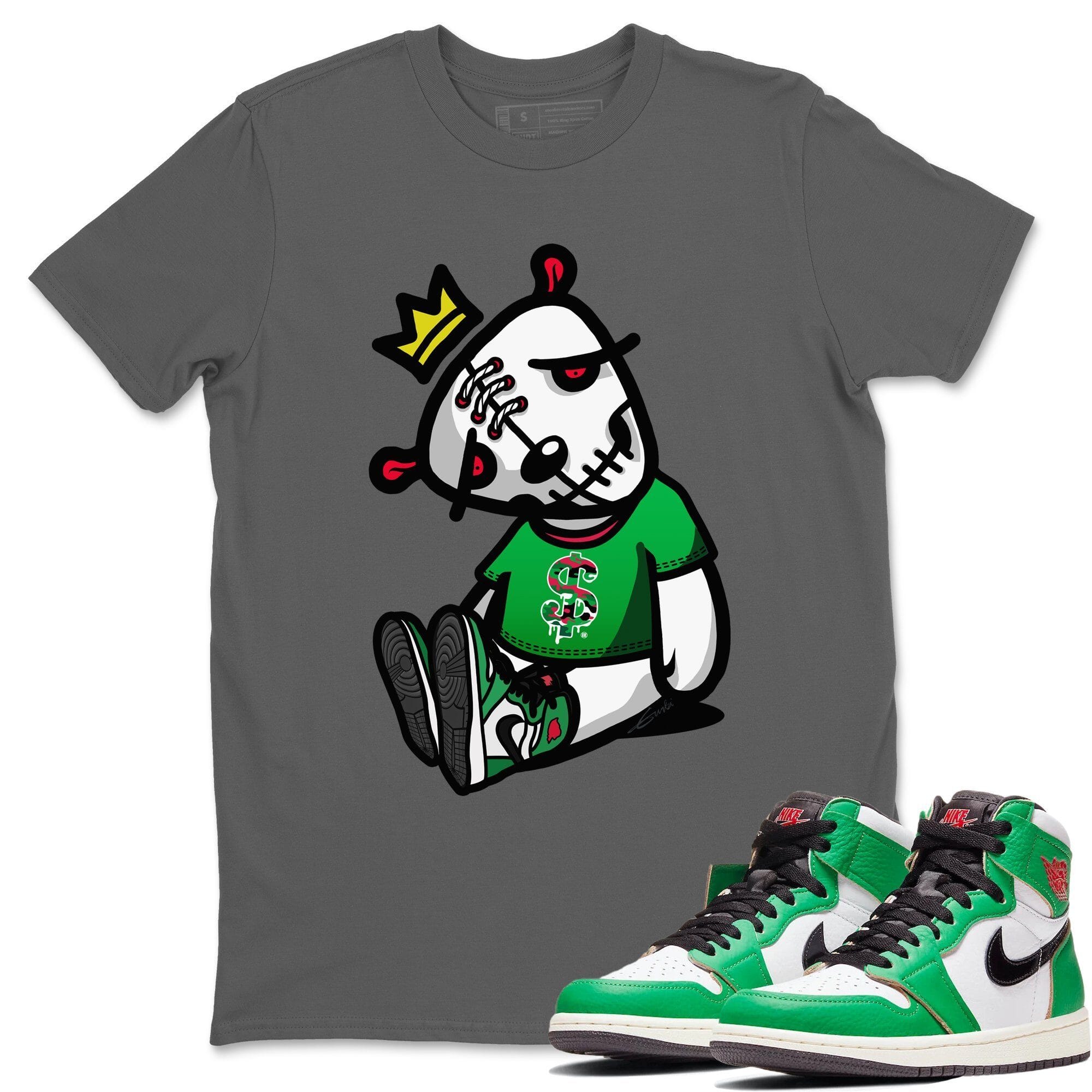 Dead Dolls Unisex Tops - Air Jordan 1 Lucky Green