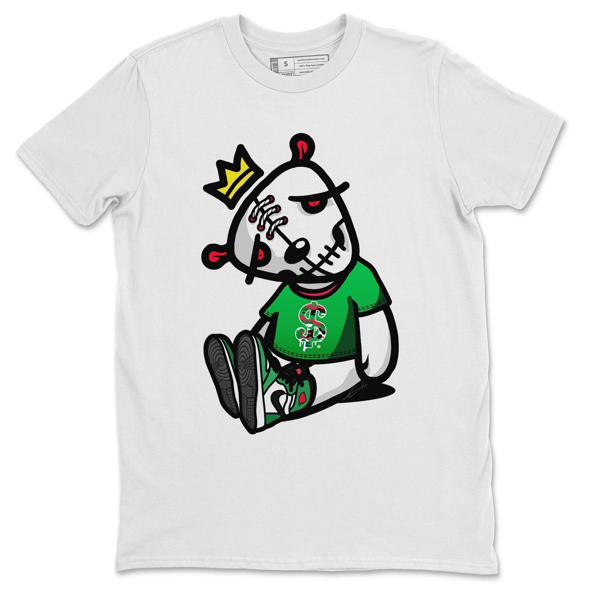 Dead Dolls Unisex Tops - Air Jordan 1 Lucky Green
