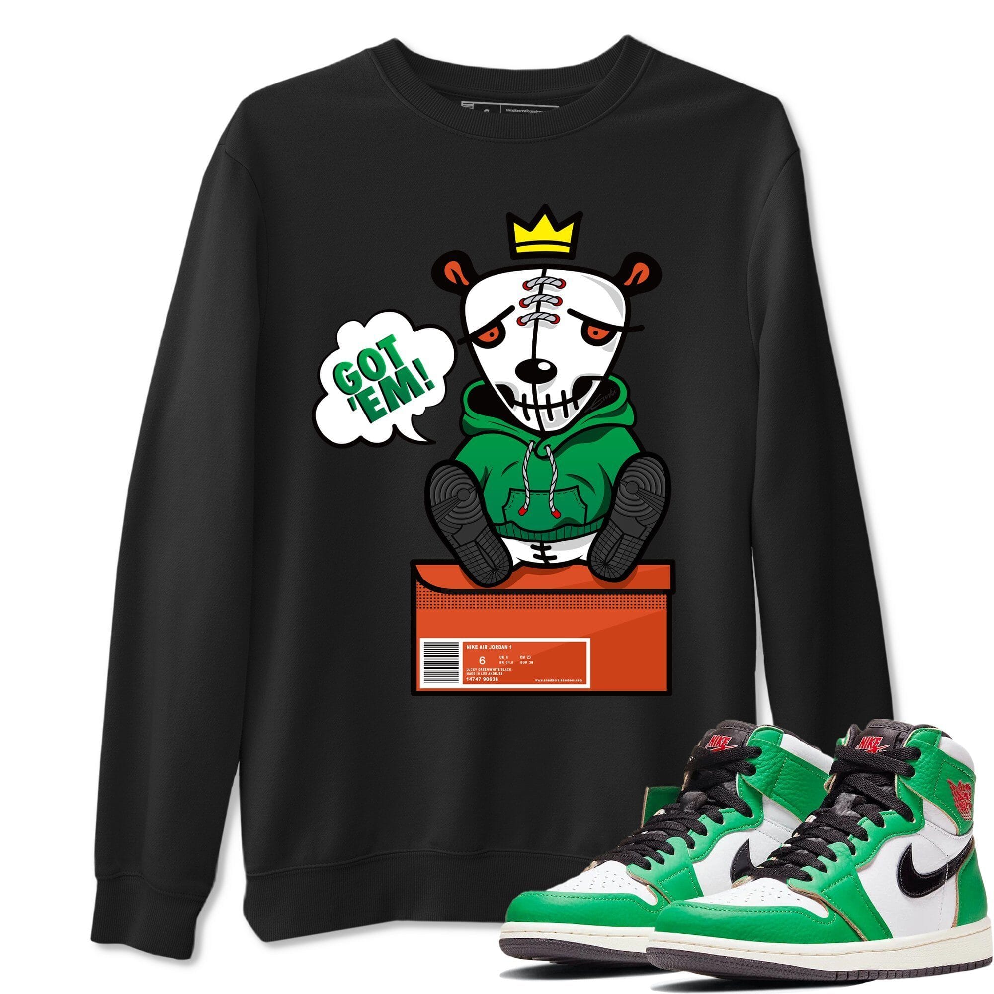 Got Em Unisex Tops - Air Jordan 1 Lucky Green