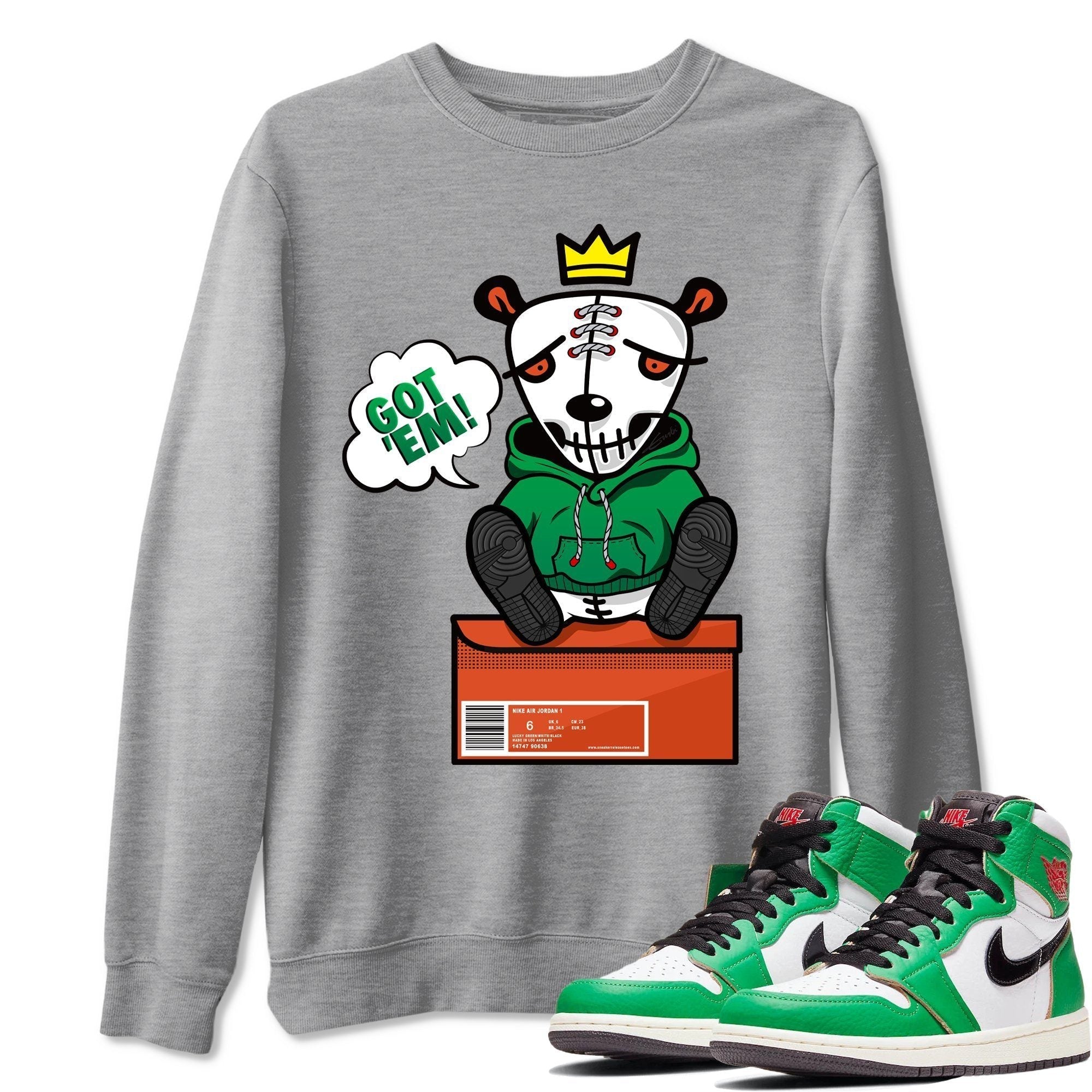 Got Em Unisex Tops - Air Jordan 1 Lucky Green