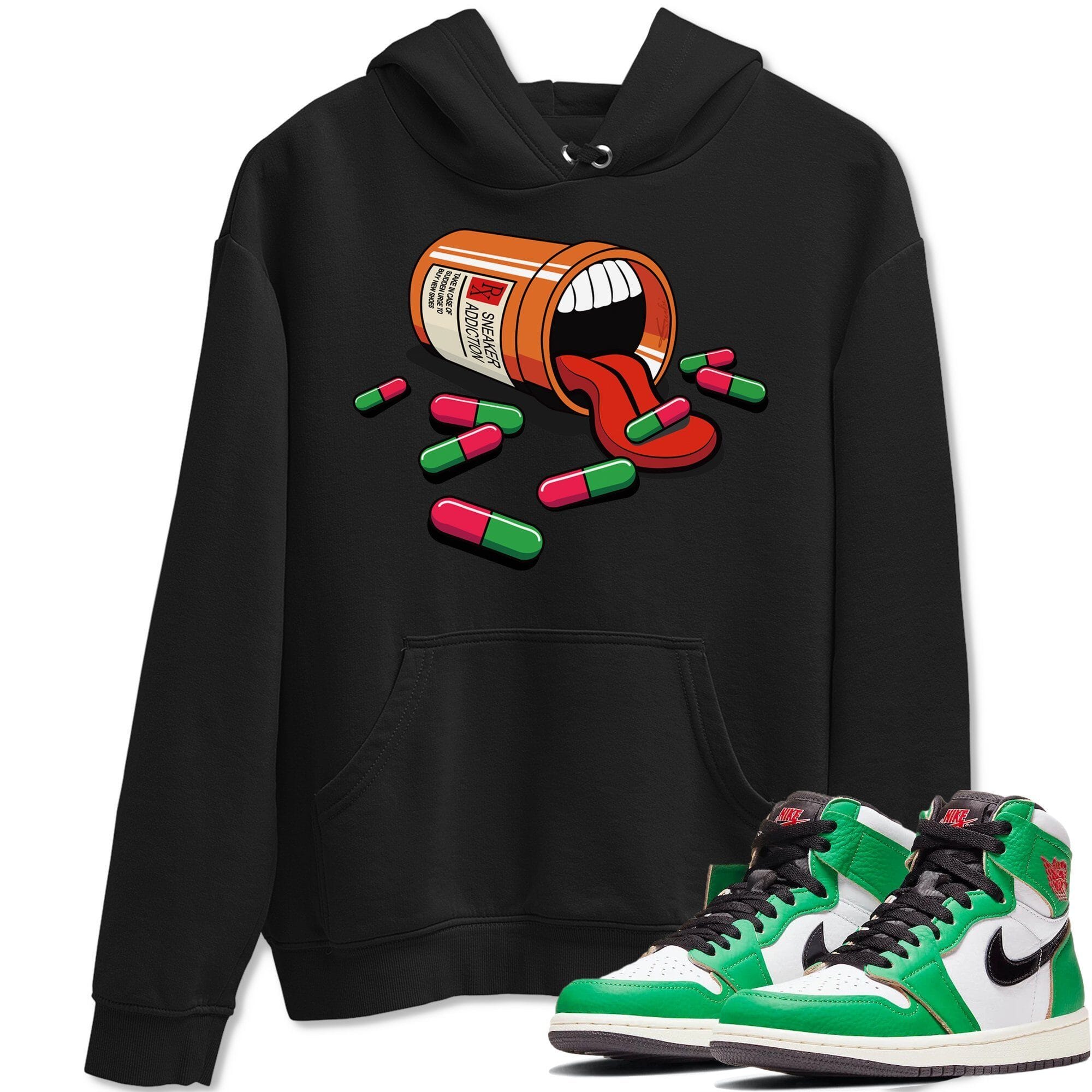 snkmatch Addiction Unisex Tops - Air Jordan 1 Lucky Green