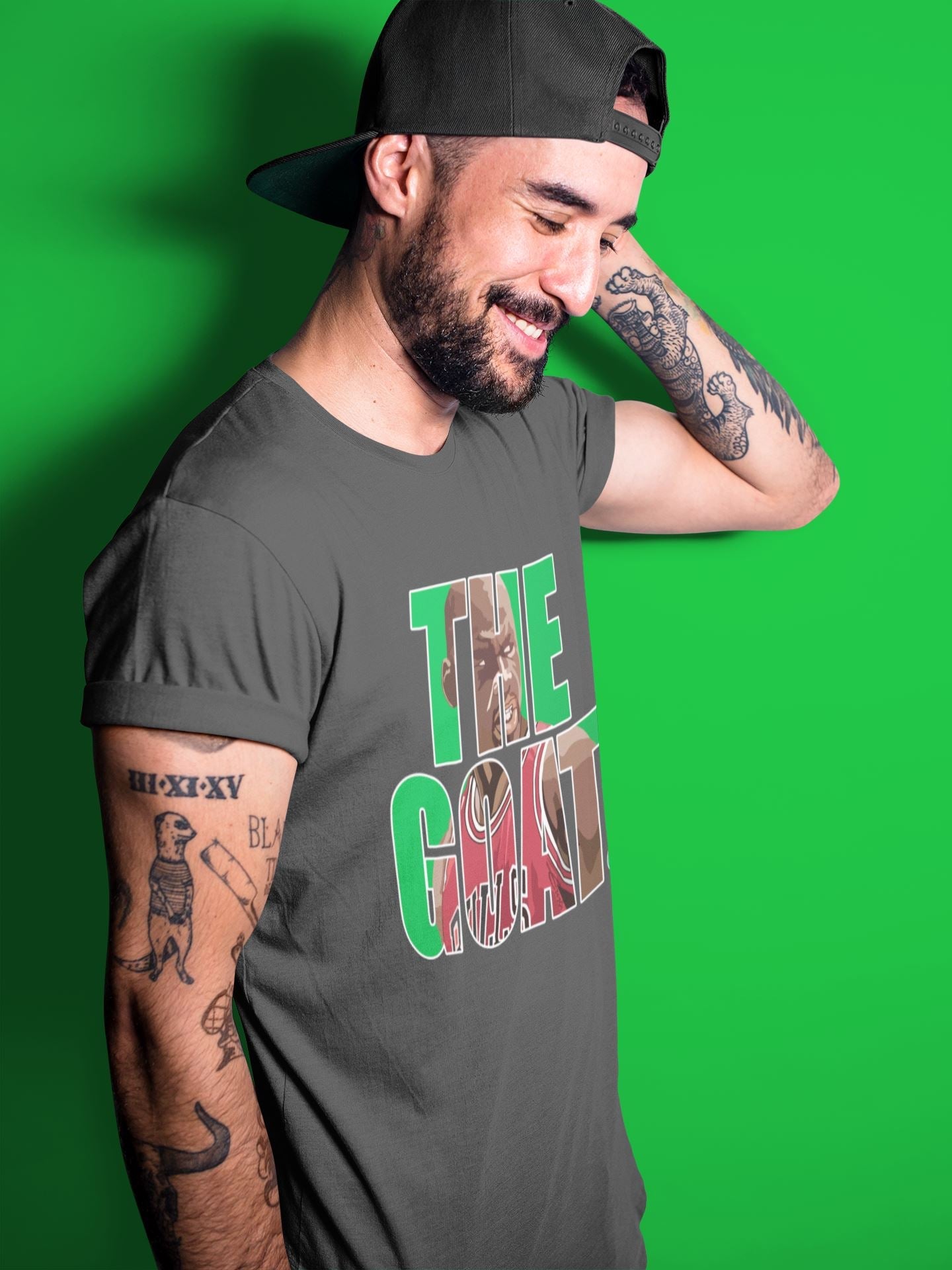 The Goat Unisex Tops - Air Jordan 1 Lucky Green