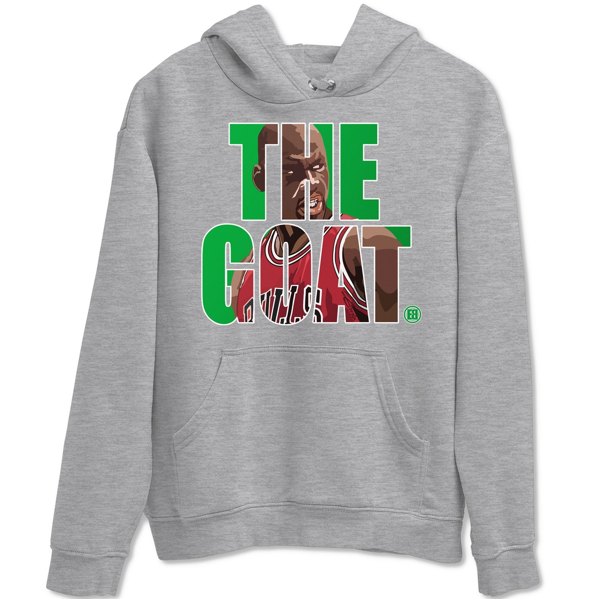 The Goat Unisex Tops - Air Jordan 1 Lucky Green