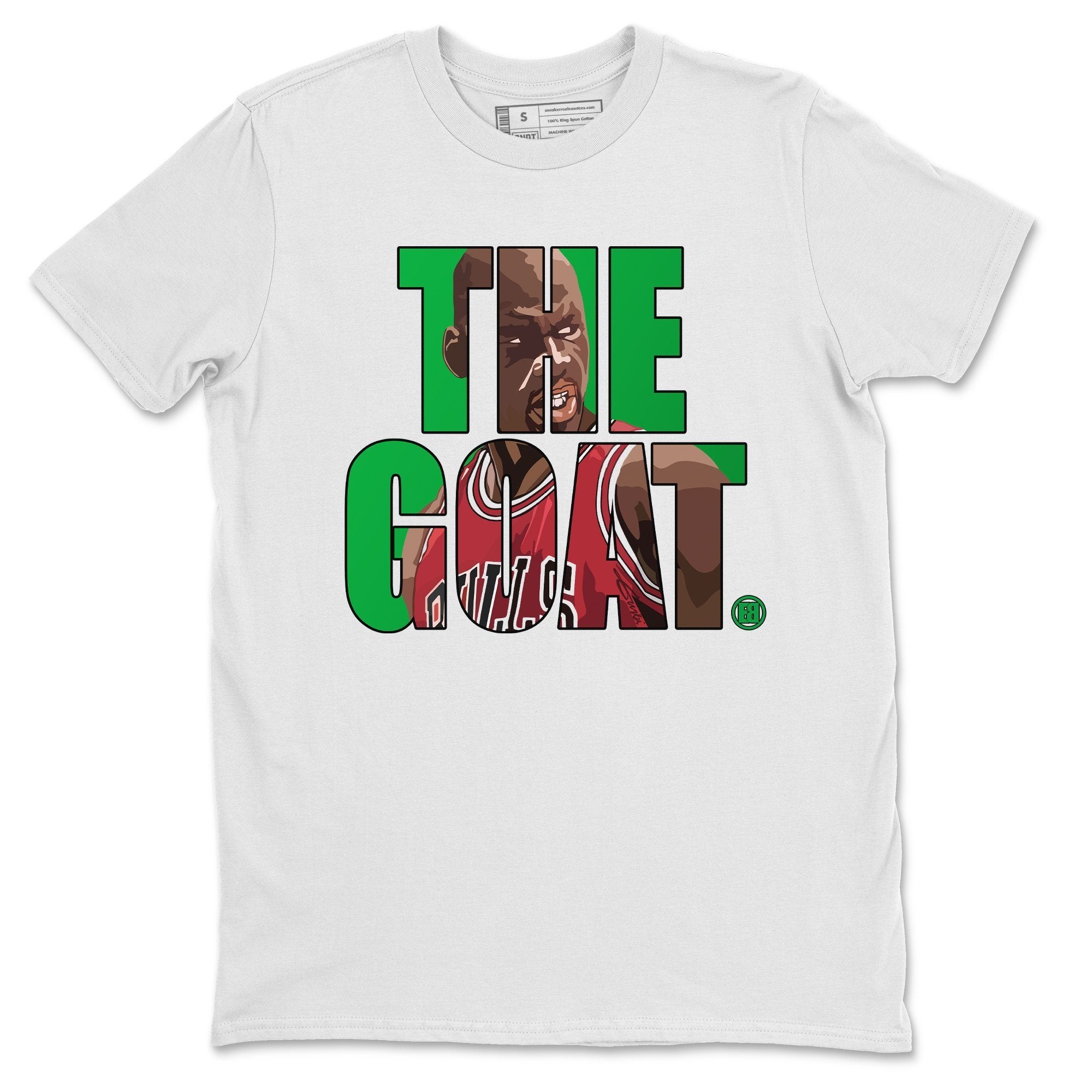 The Goat Unisex Tops - Air Jordan 1 Lucky Green