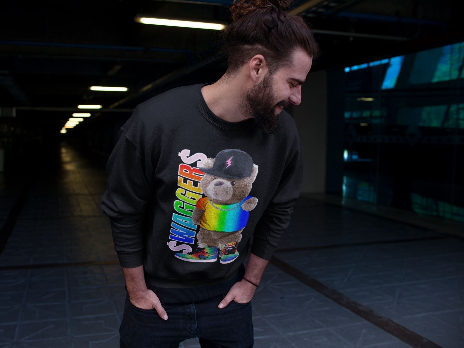 Bear Swaggers Unisex Tops - Air Jordan 1 J Balvin