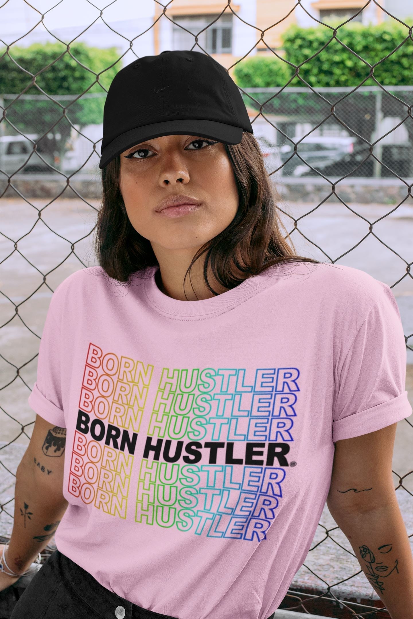 Born Hustler Unisex Tops - Air Jordan 1 J Balvin