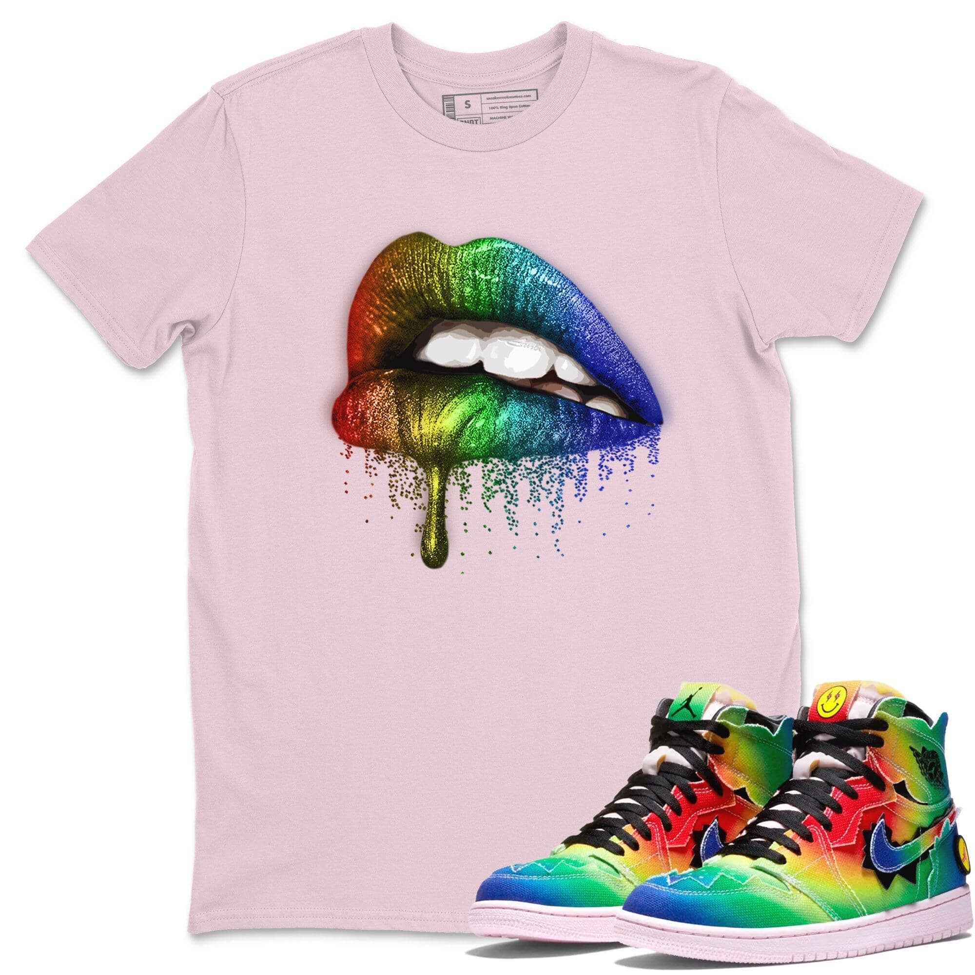 Dripping Lips Unisex Tops - Air Jordan 1 J Balvin