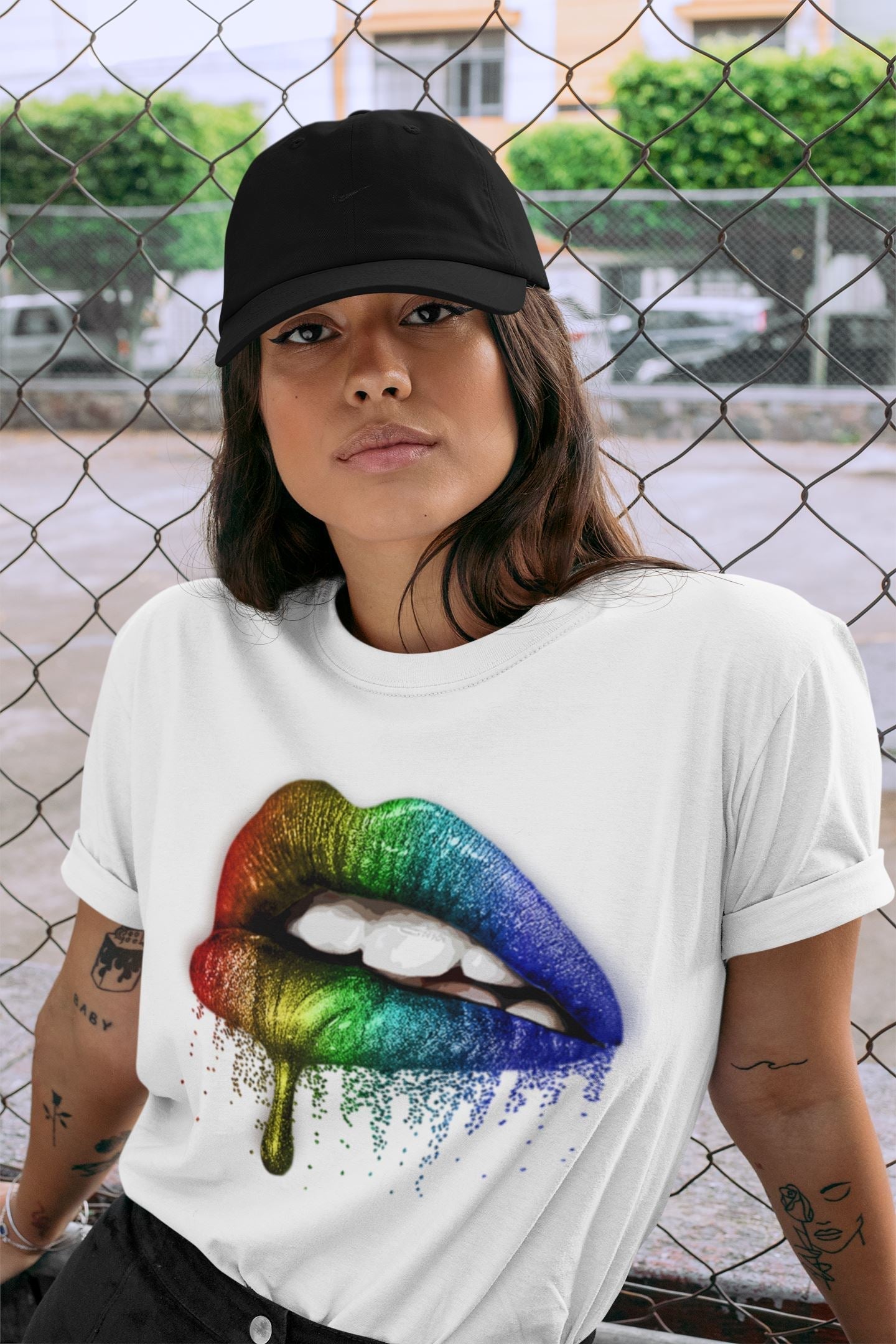 Dripping Lips Unisex Tops - Air Jordan 1 J Balvin