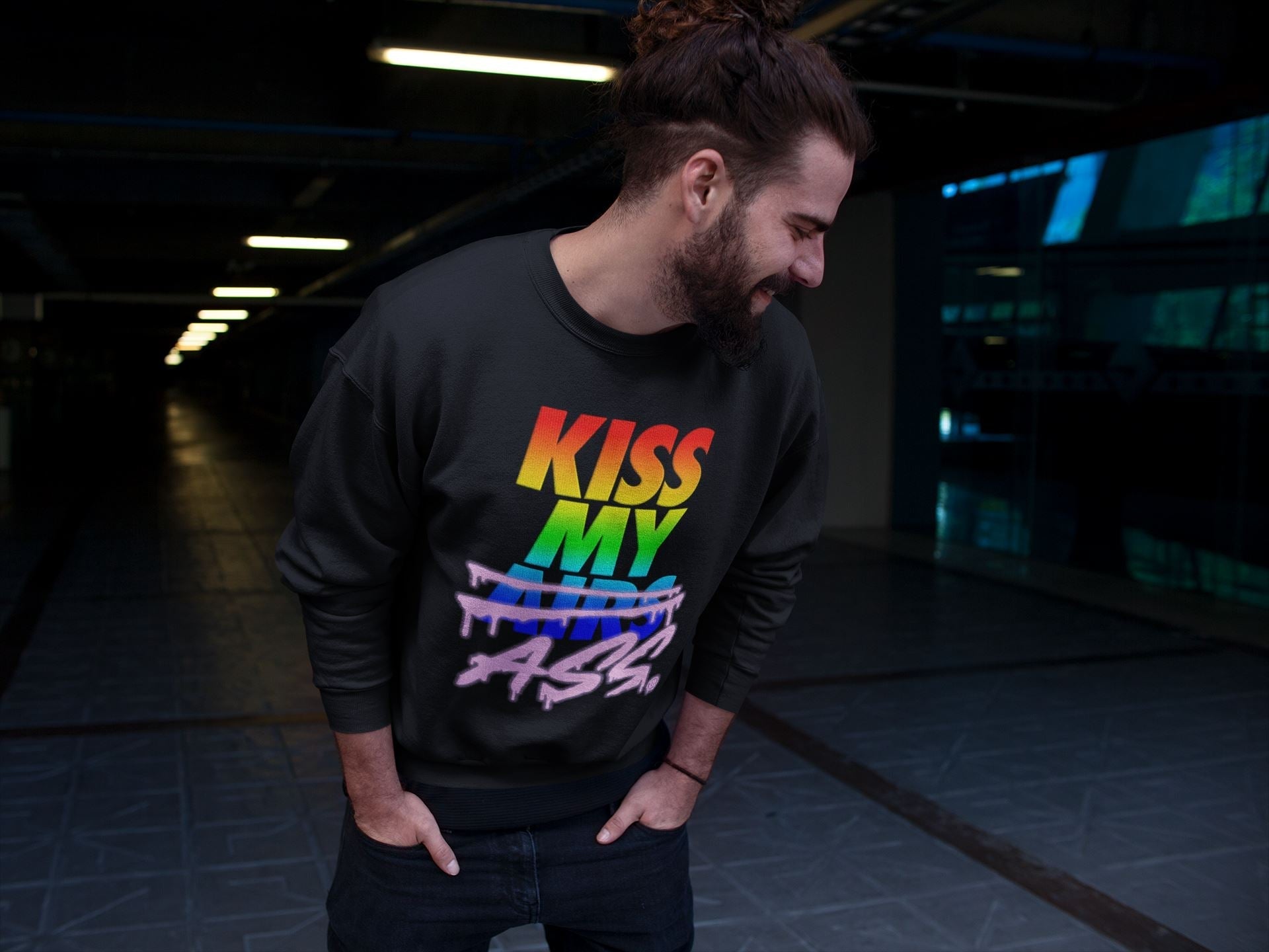 Kiss My Ass Unisex Tops - Air Jordan 1 J Balvin