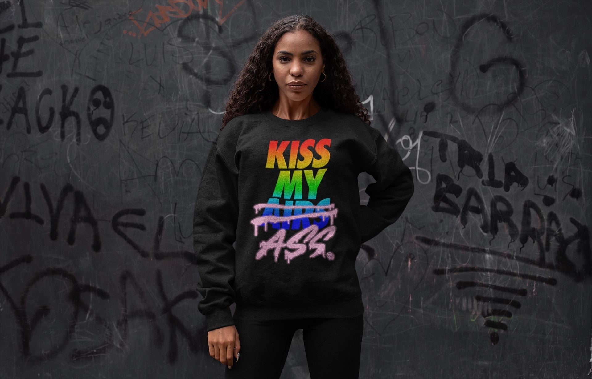 Kiss My Ass Unisex Tops - Air Jordan 1 J Balvin