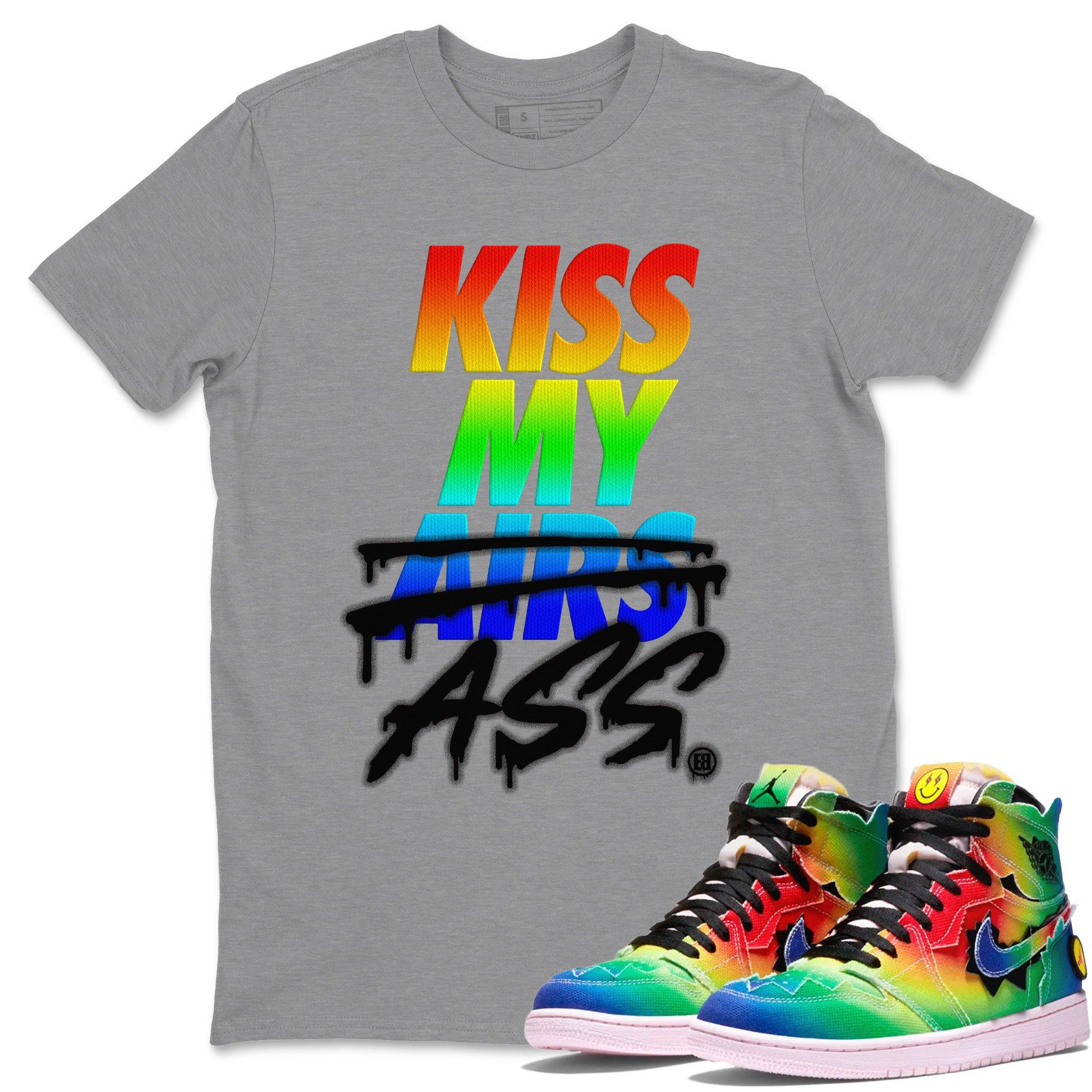 Kiss My Ass Unisex Tops - Air Jordan 1 J Balvin
